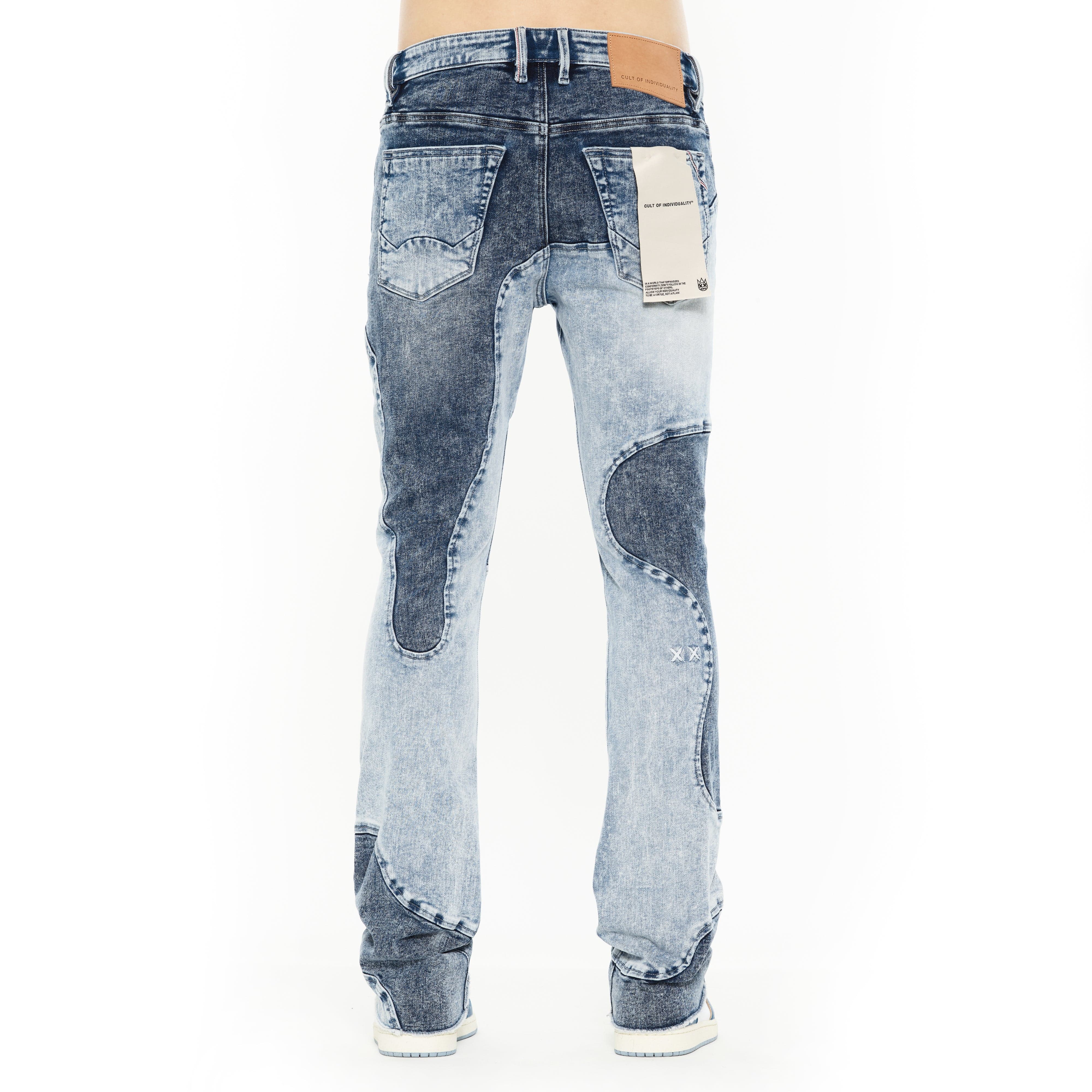 Cult's Lenny Bootcut 603 Jeans in Swirl - Image 3