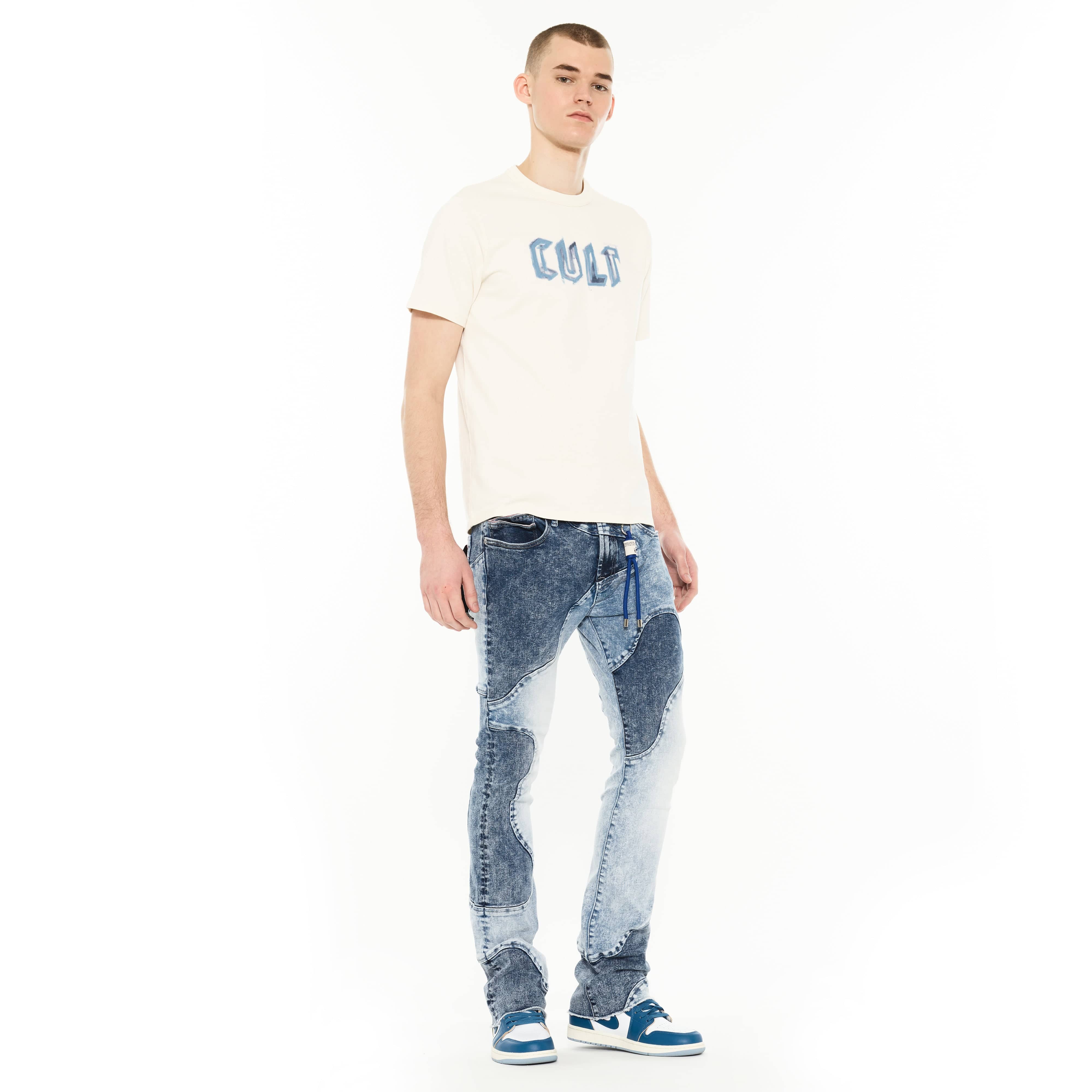 Cult's Lenny Bootcut 603 Jeans in Swirl - Image 5