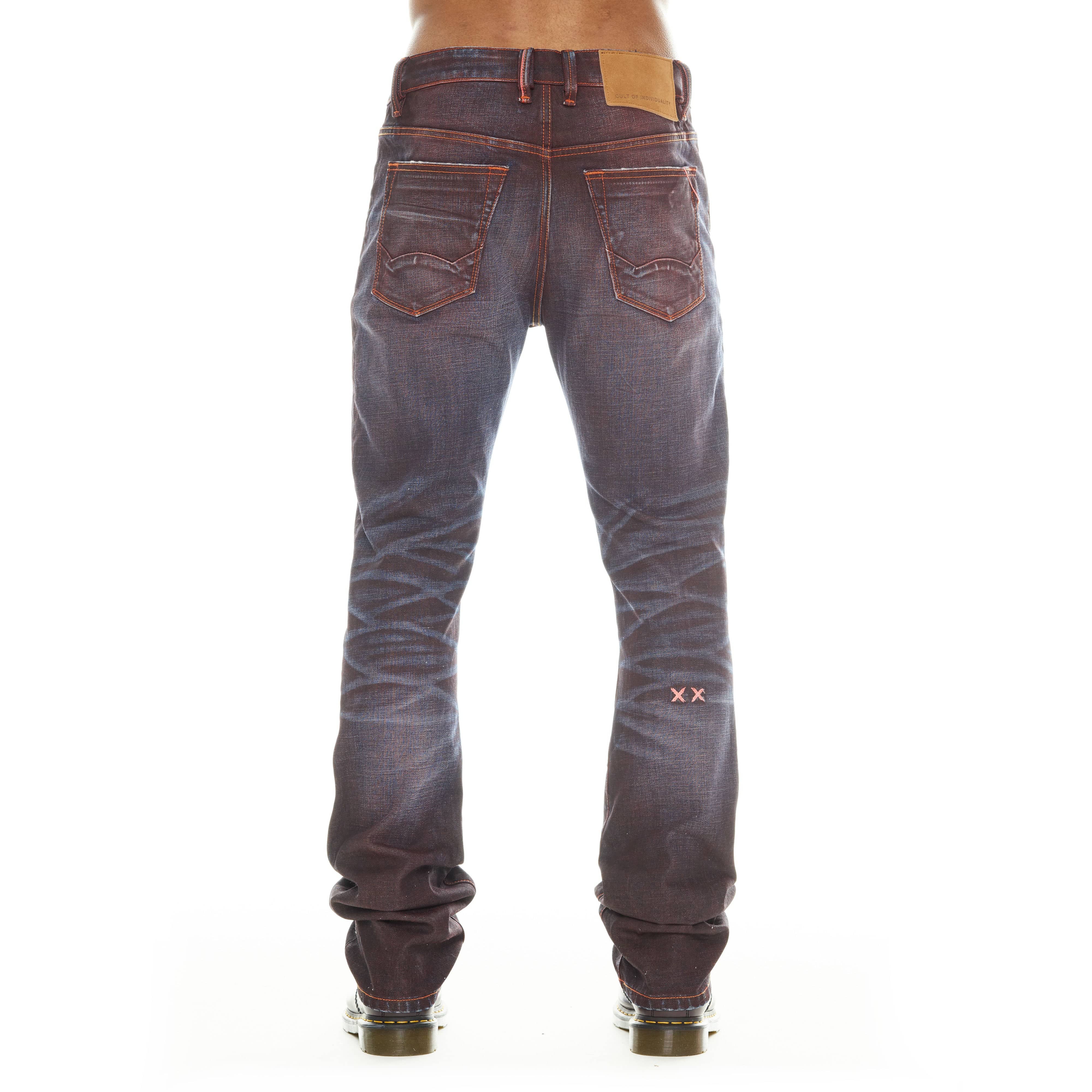 Cult's Lenny Bootcut Jeans in Brick - Image 5