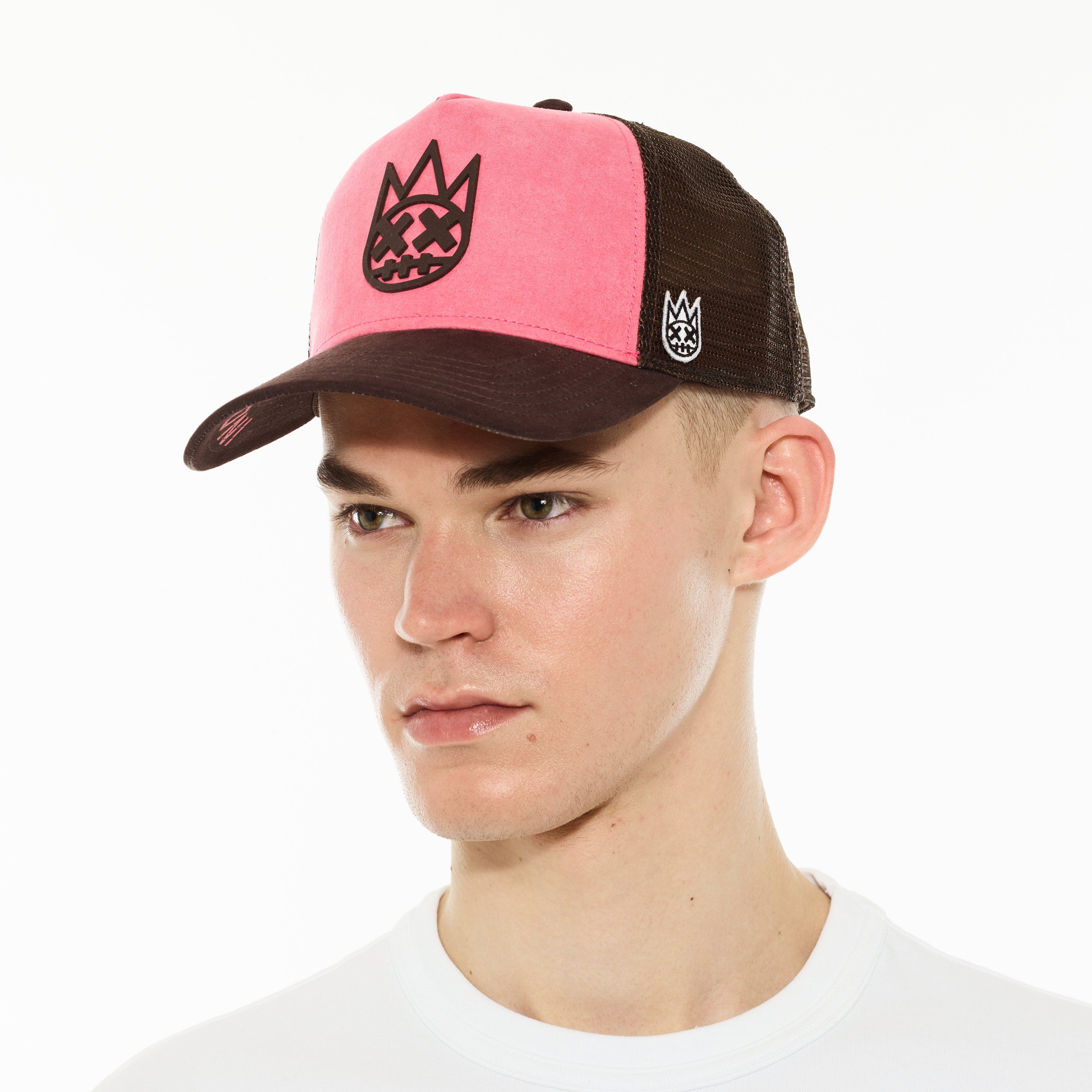 Cult's Logo Mesh Back Trucker Hat "Shimuchan" in Confetti - Image 4