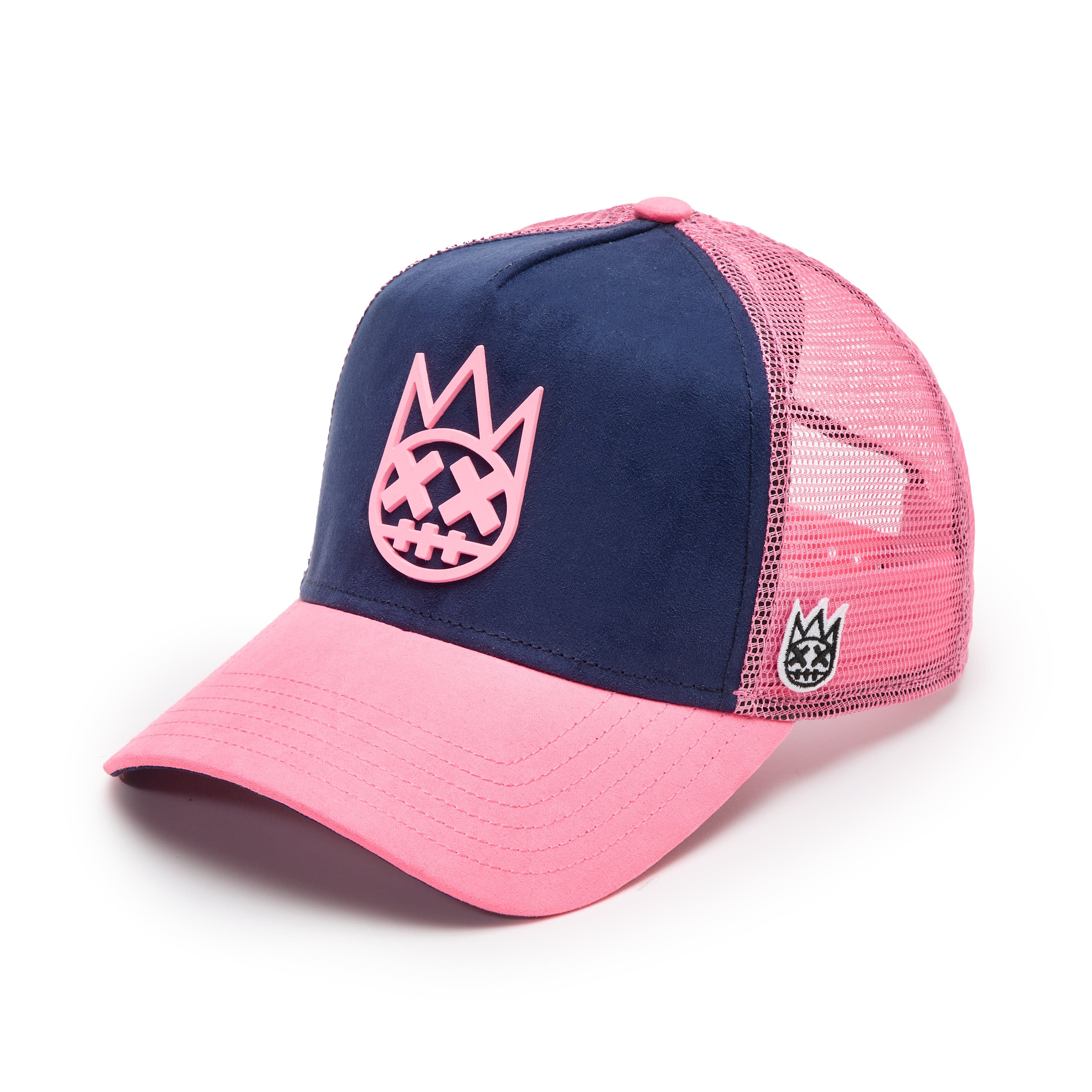 Cult's Logo Mesh Back Trucker Hat "Shimuchan" in Midnight Blue - Image 2