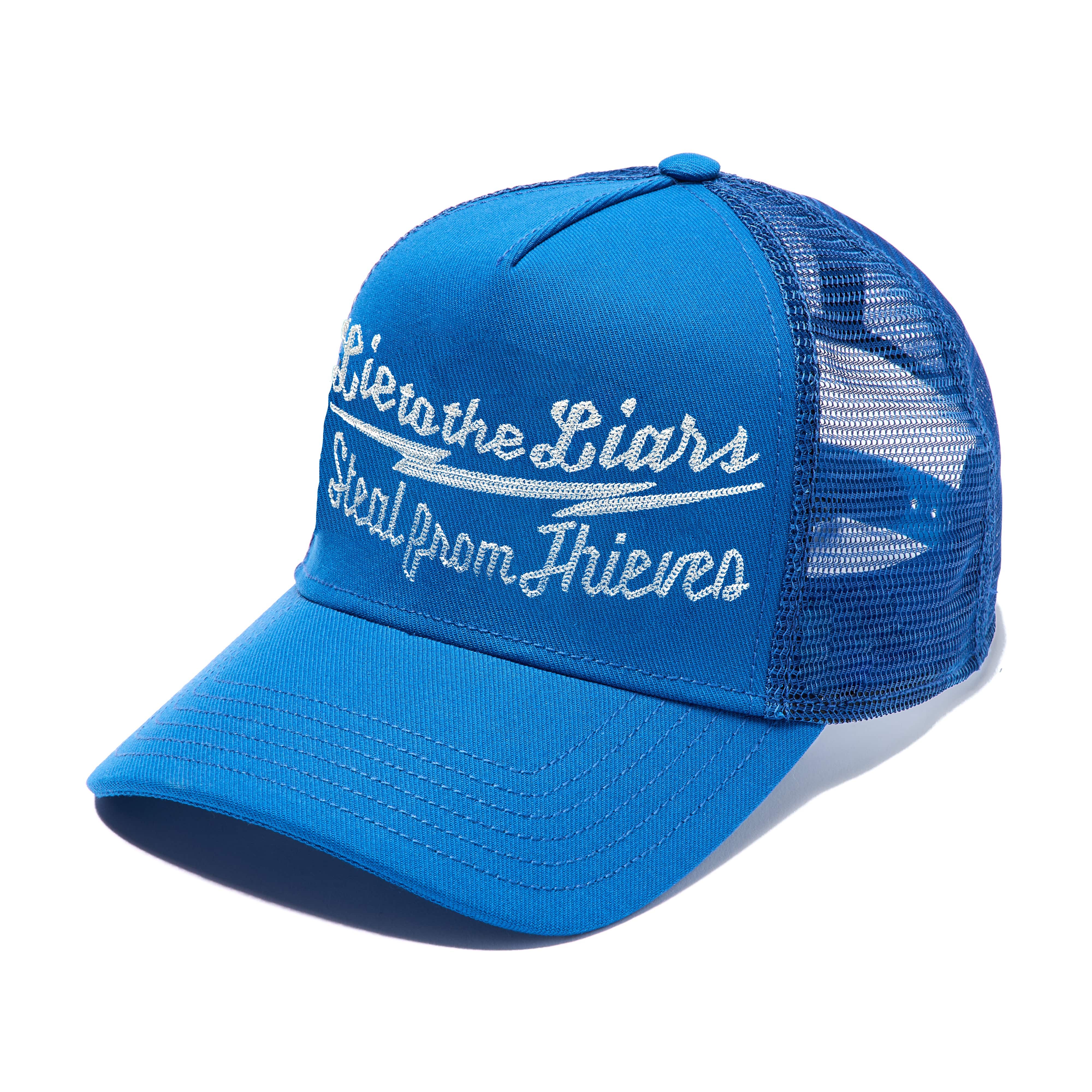 Cult's Lucky Bastard Hat "Lie To The Liars" In Brilliant Blue - Image 2