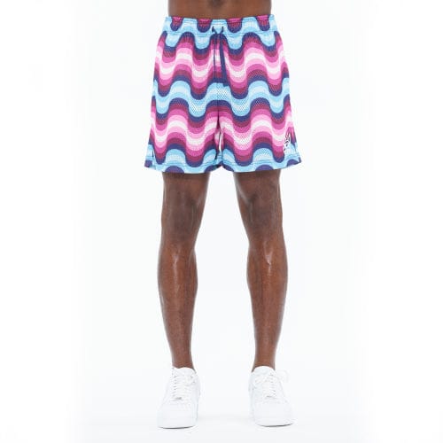 Cult's Mesh Shorts in Blue Wave - Image 2