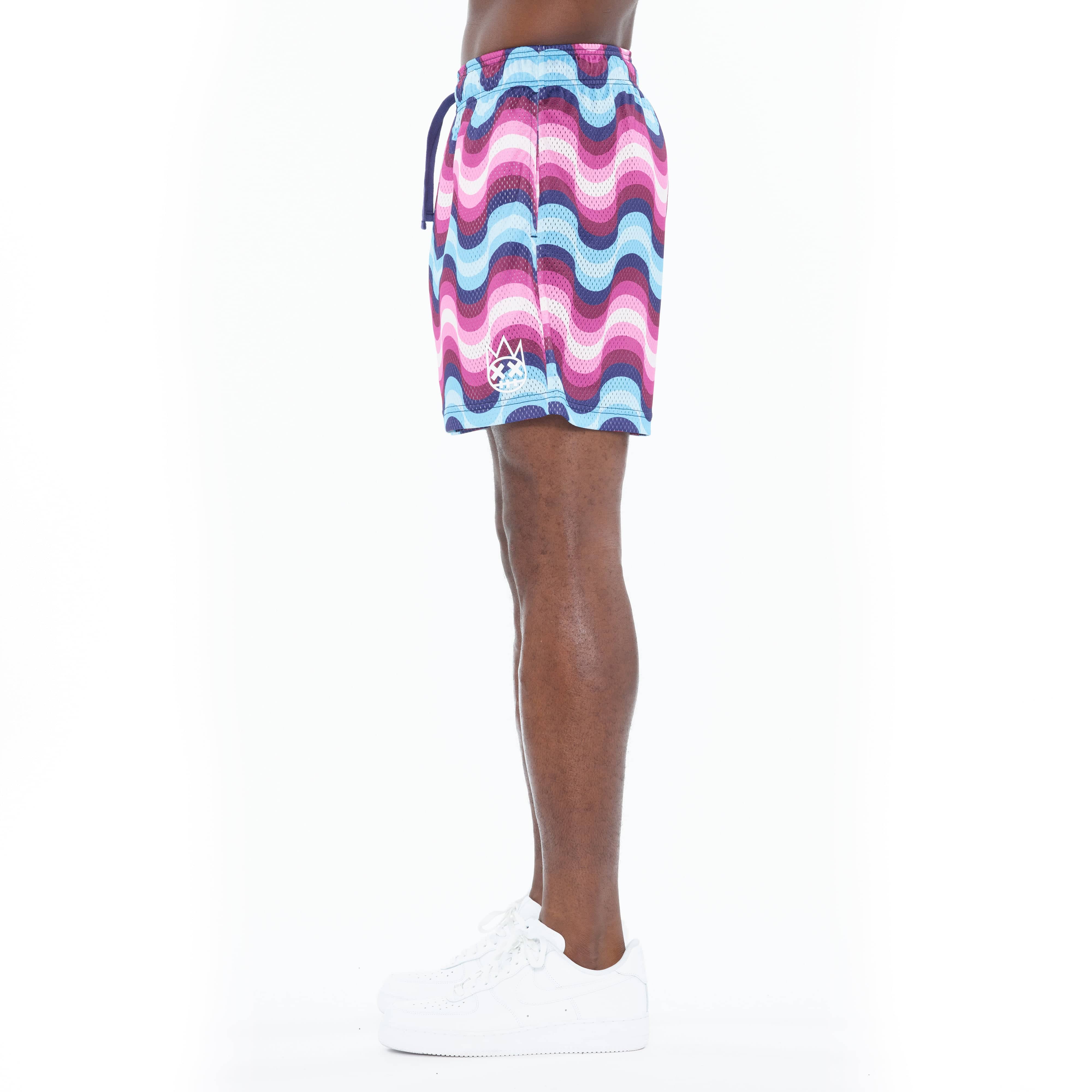 Cult's Mesh Shorts in Blue Wave - Image 4