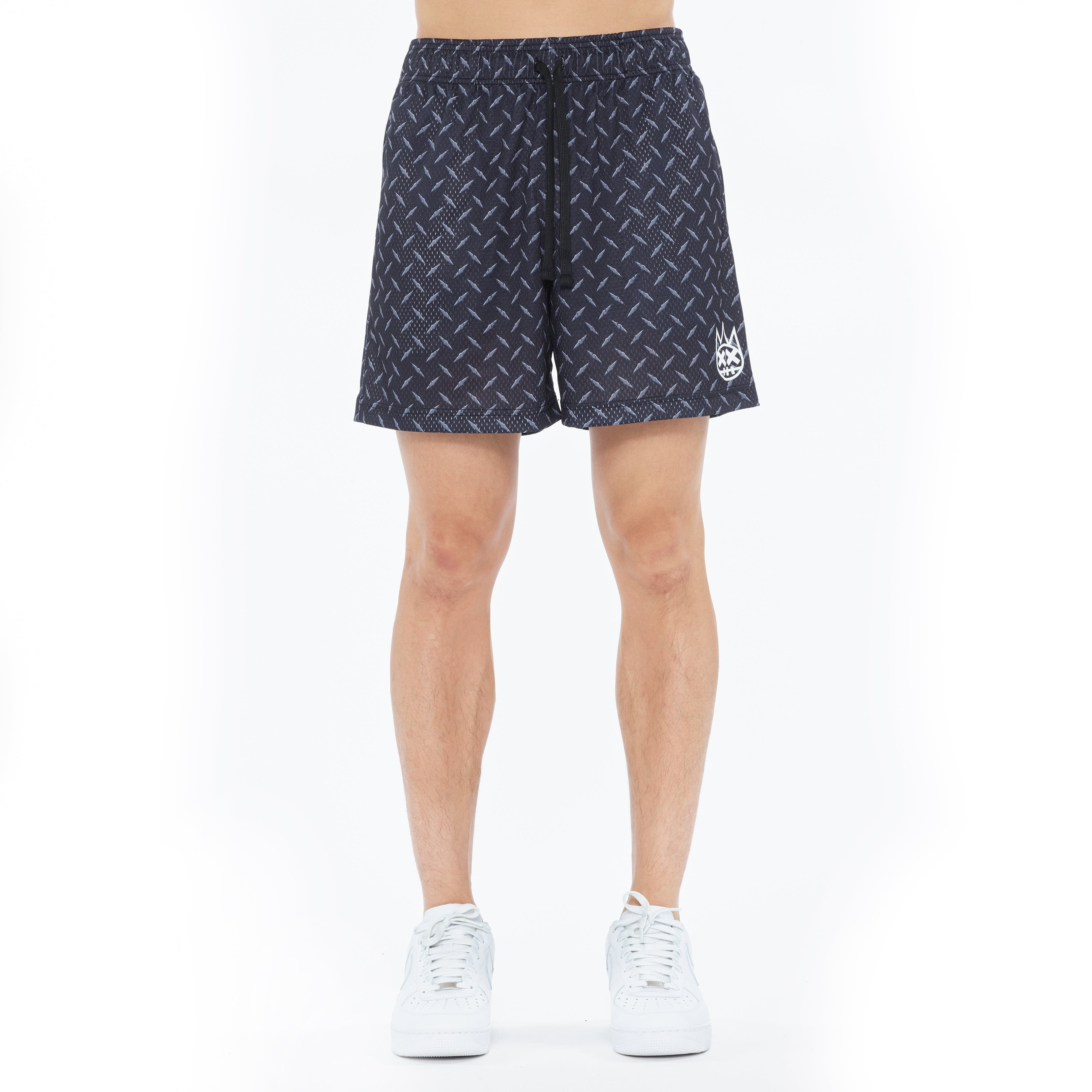 Cult's Mesh Shorts in Diamond Plate - Image 2