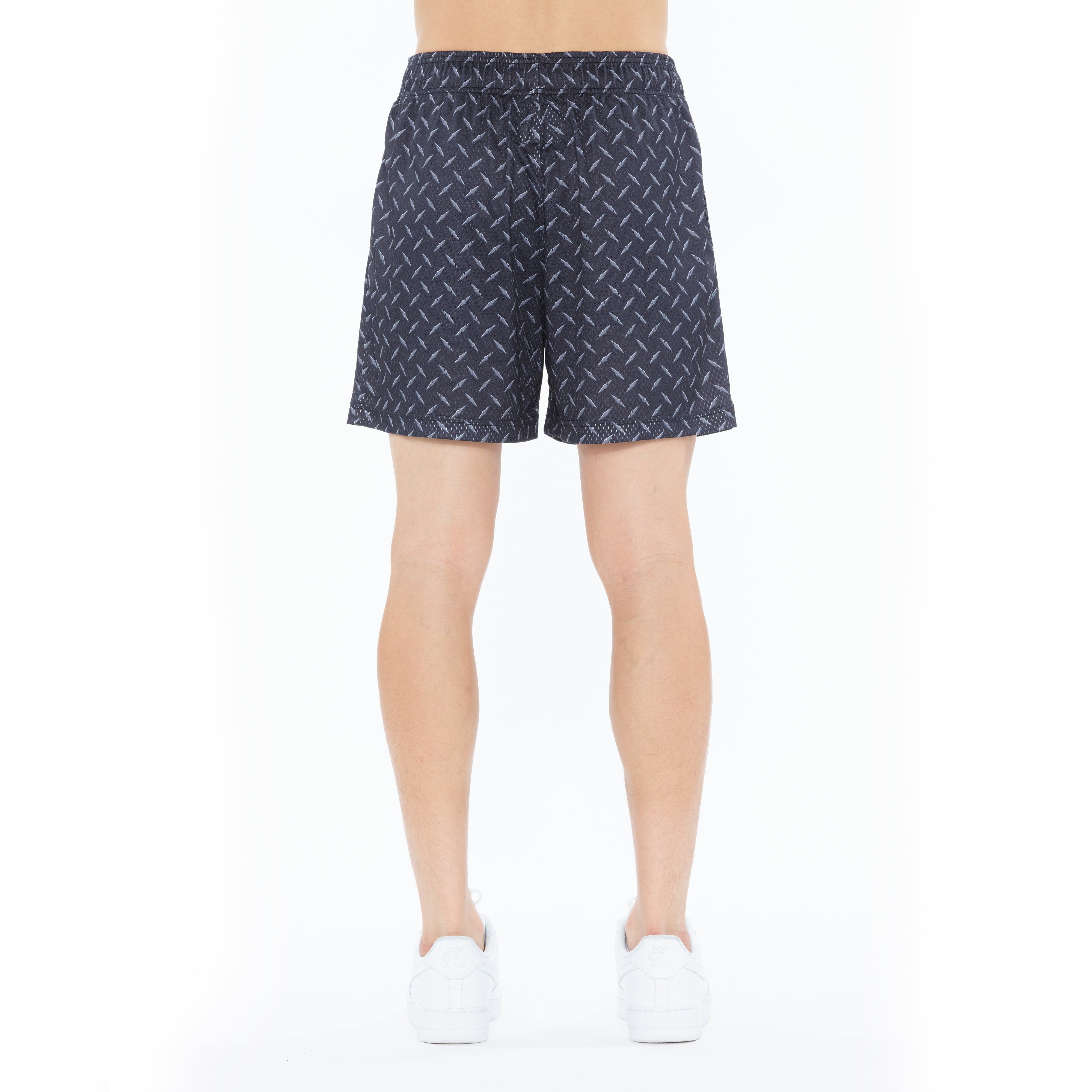 Cult's Mesh Shorts in Diamond Plate - Image 3