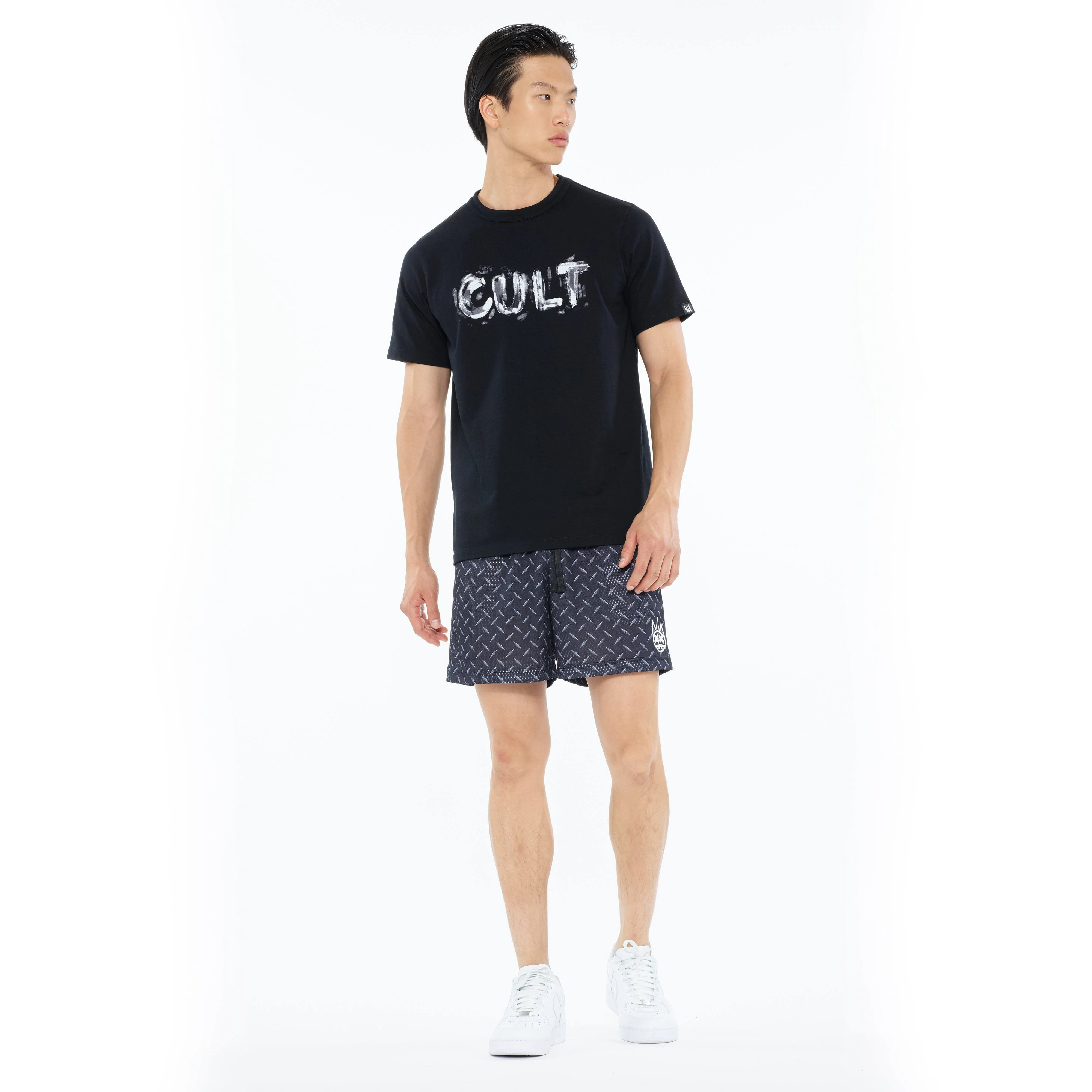 Cult's Mesh Shorts in Diamond Plate - Image 5