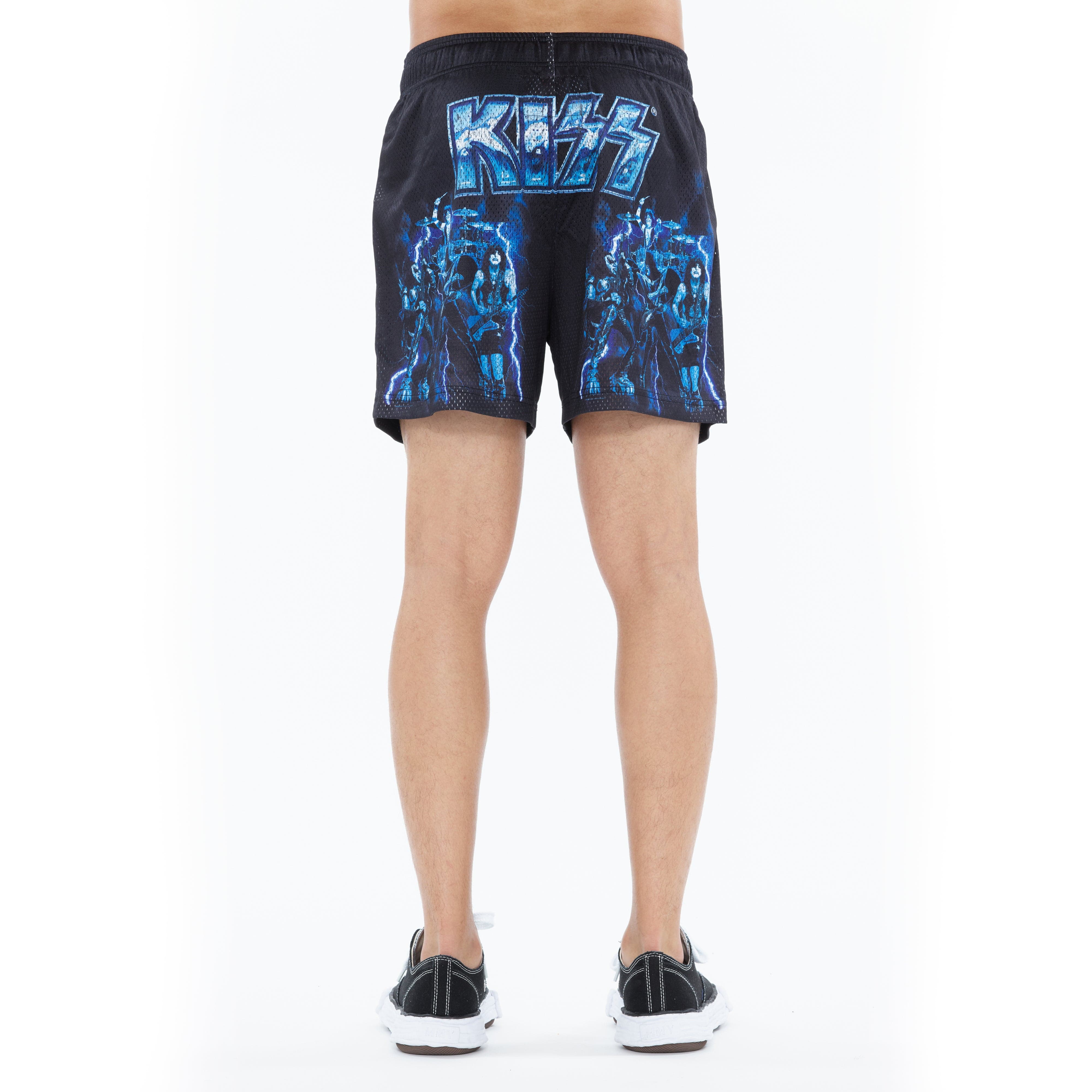 Cult's Mesh Shorts in Kiss - Image 3