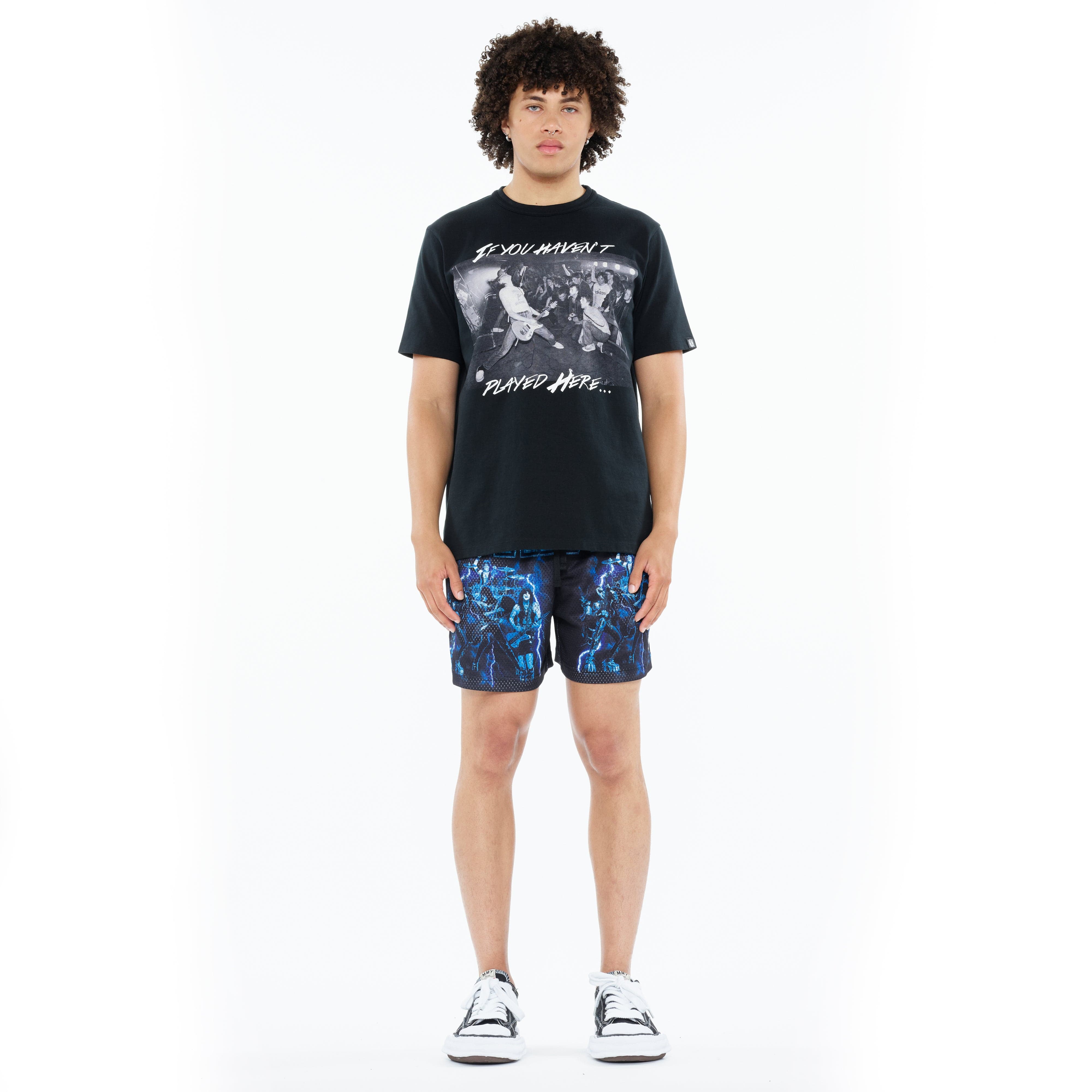 Cult's Mesh Shorts in Kiss - Image 5