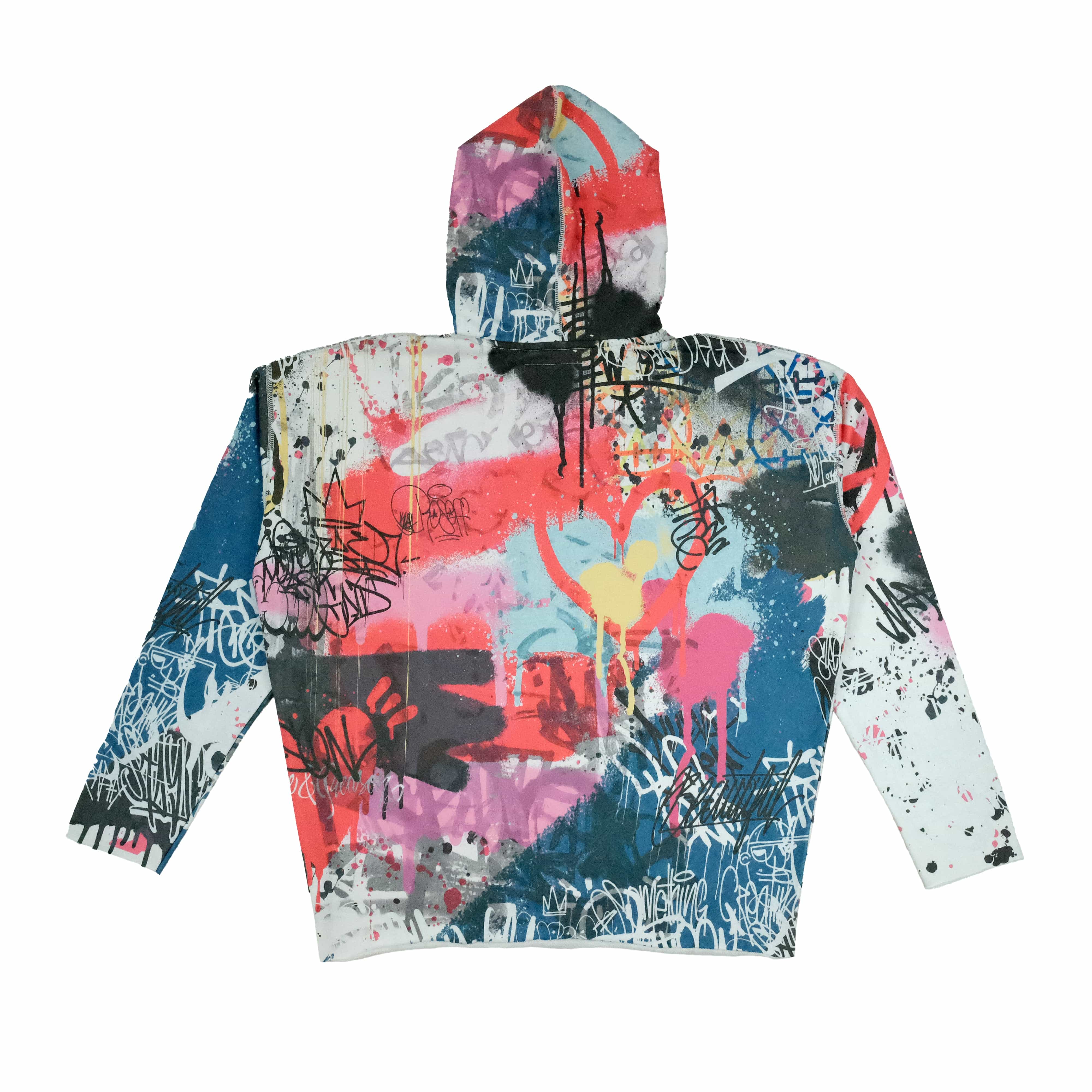 Cult's Pullover Novelty Hoody in All Over Print - Image 2