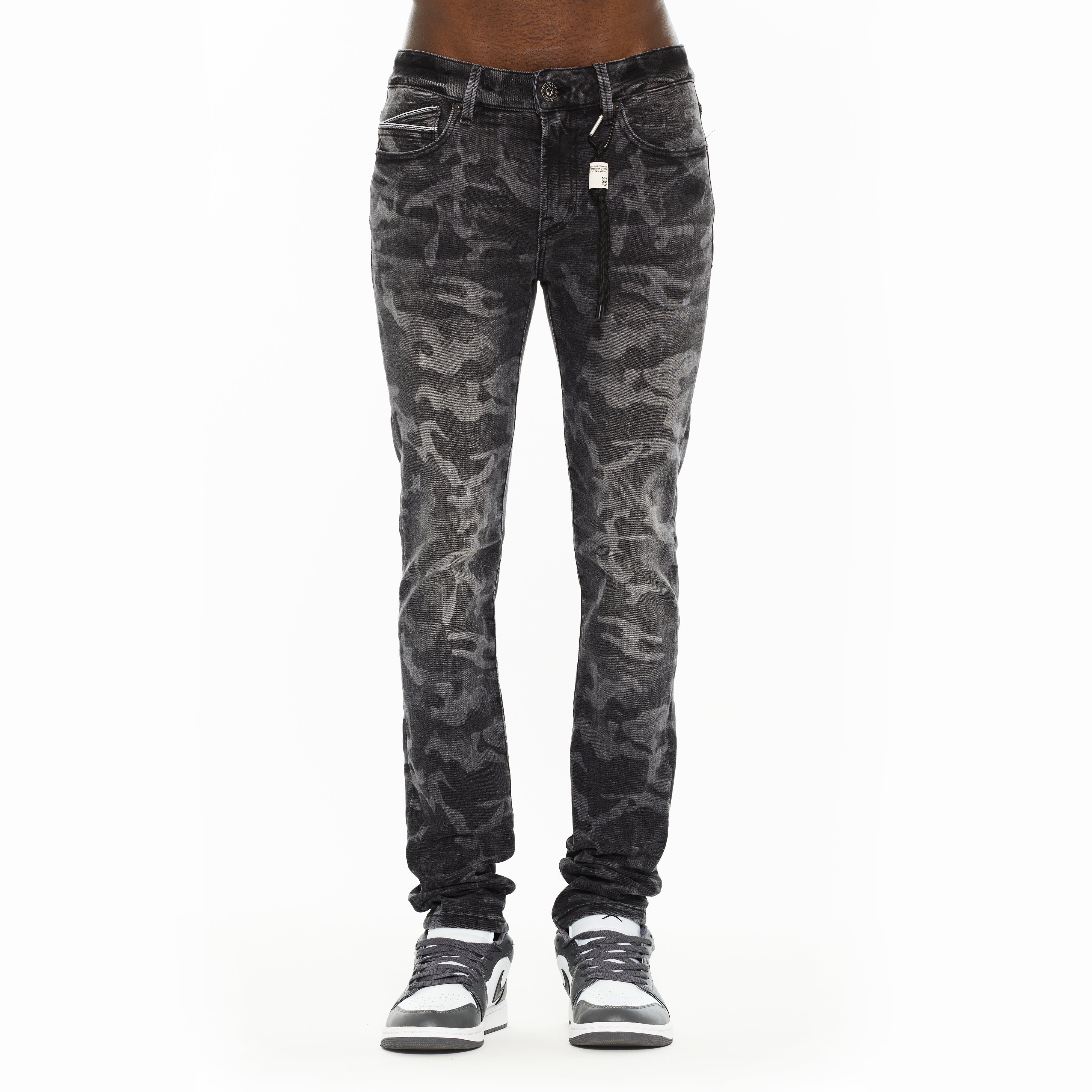 Cult's Punk Super Skinny 601 Jeans in Camo - Image 2
