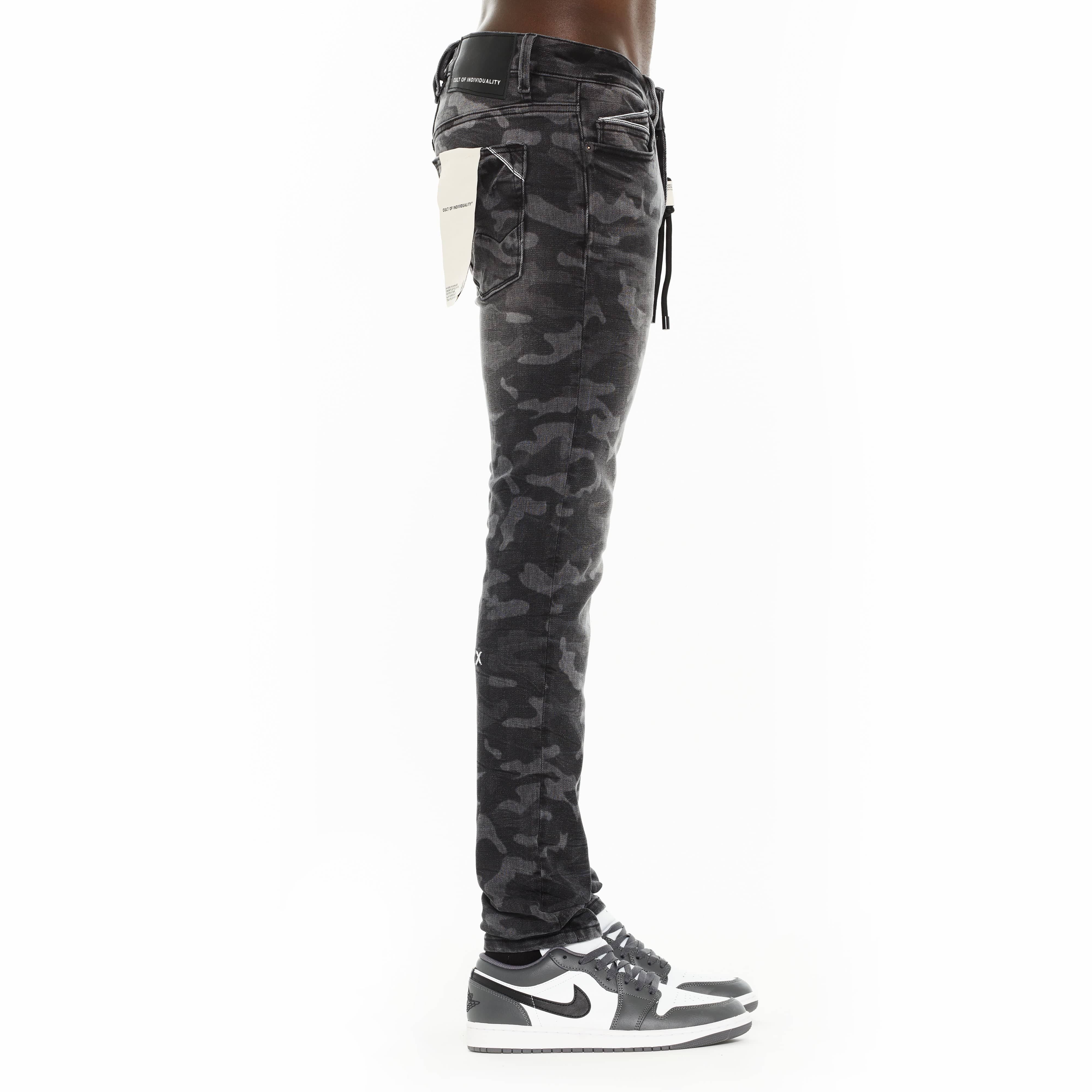 Cult's Punk Super Skinny 601 Jeans in Camo - Image 4