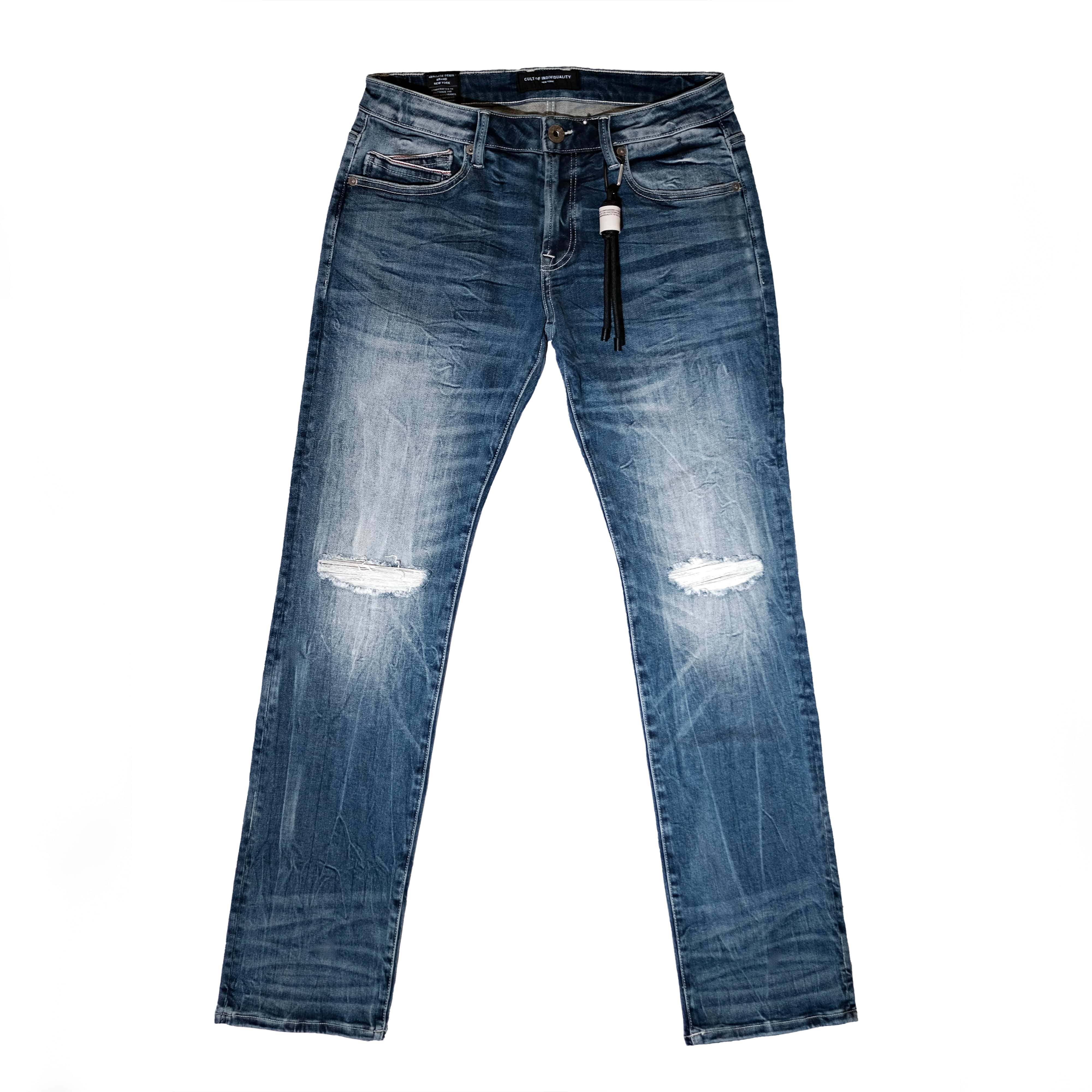 Cult's Rebel Straight Jeans in Tiger