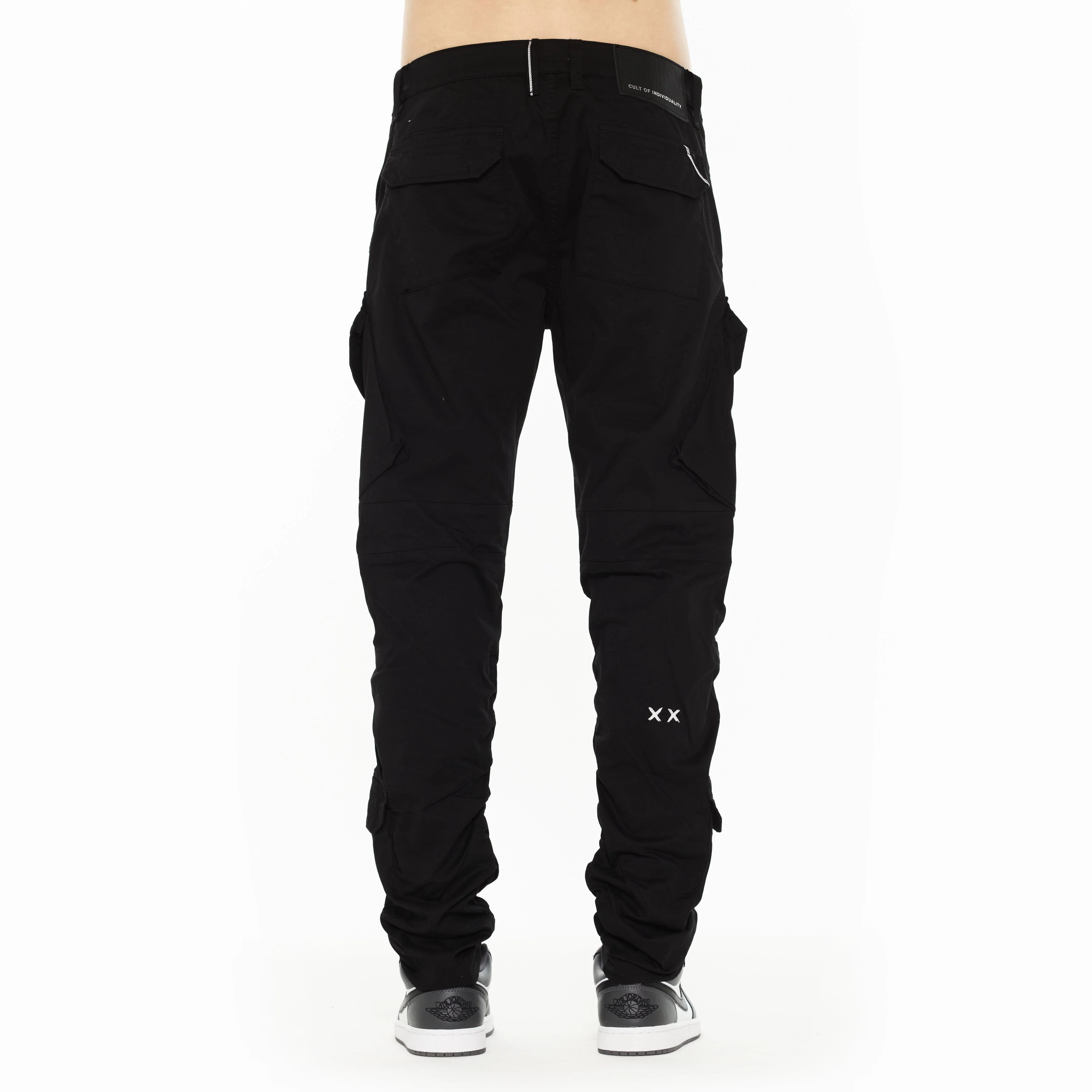 Cult's Rocker Cargo 606 Jeans in Black - Image 3