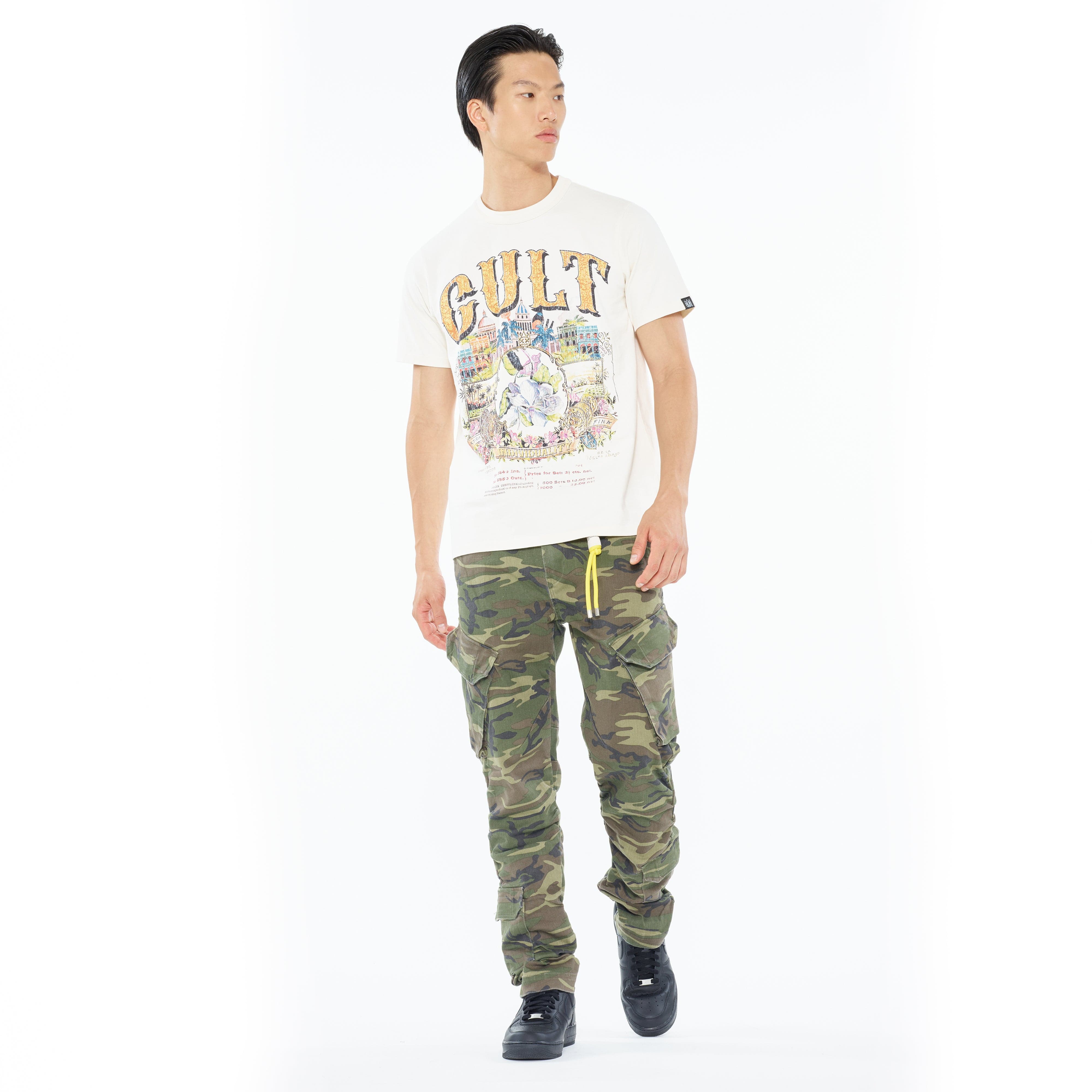 Cult's Rocker Cargo 606 Jeans in Camo - Image 5