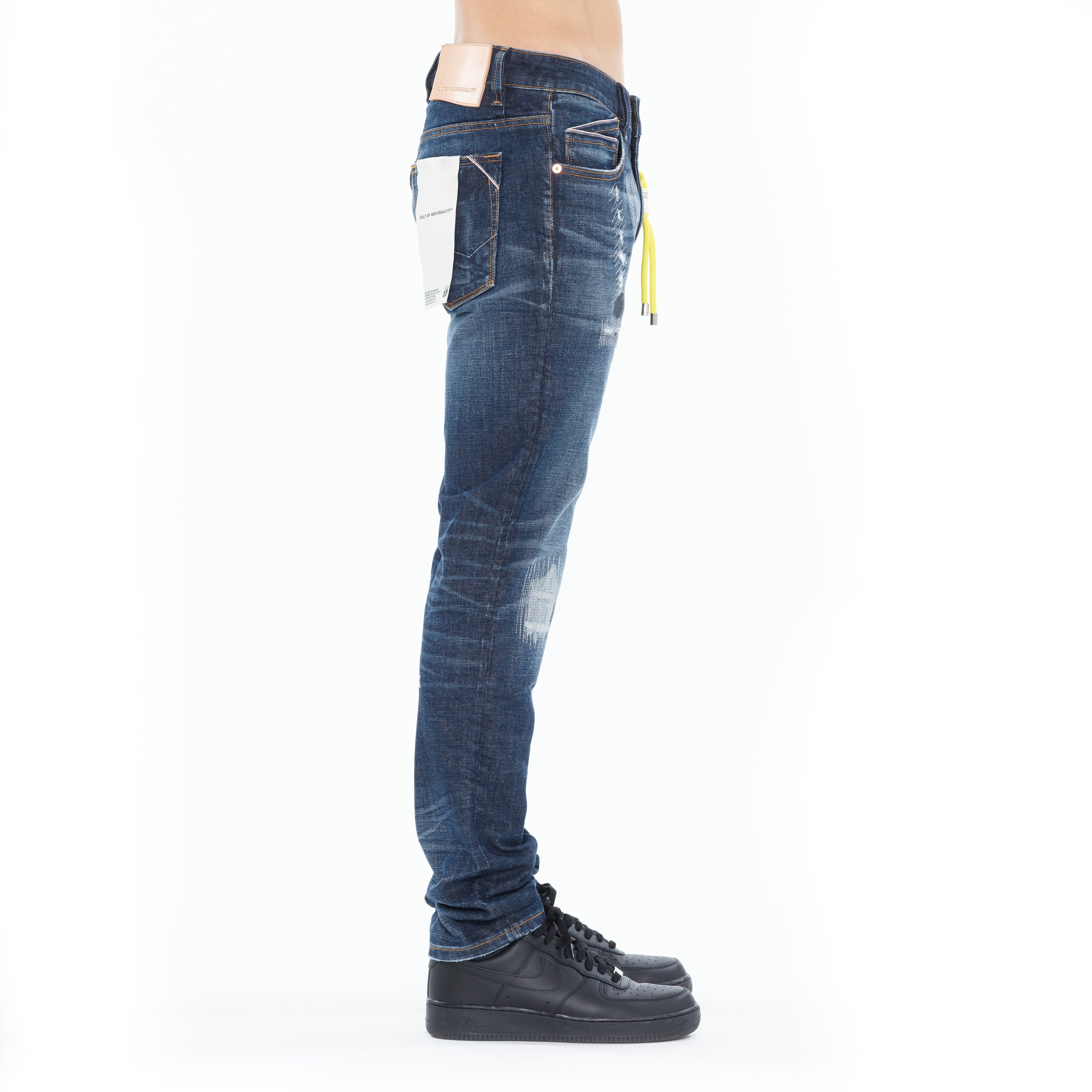 Cult's Rocker Slim 602 Jeans in Marine - Image 4
