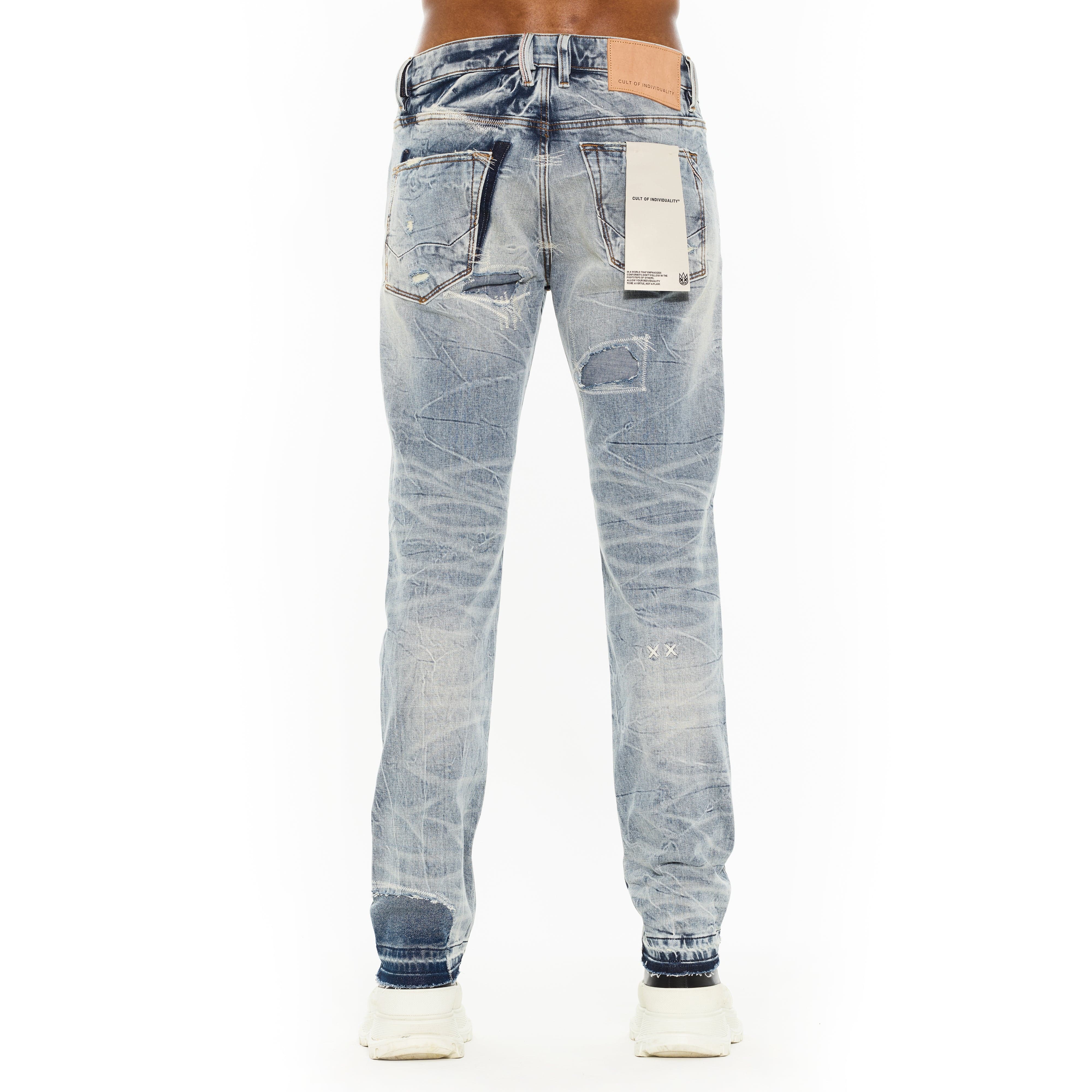 Cult's Rocker Slim 602 Jeans in Strobe - Image 3