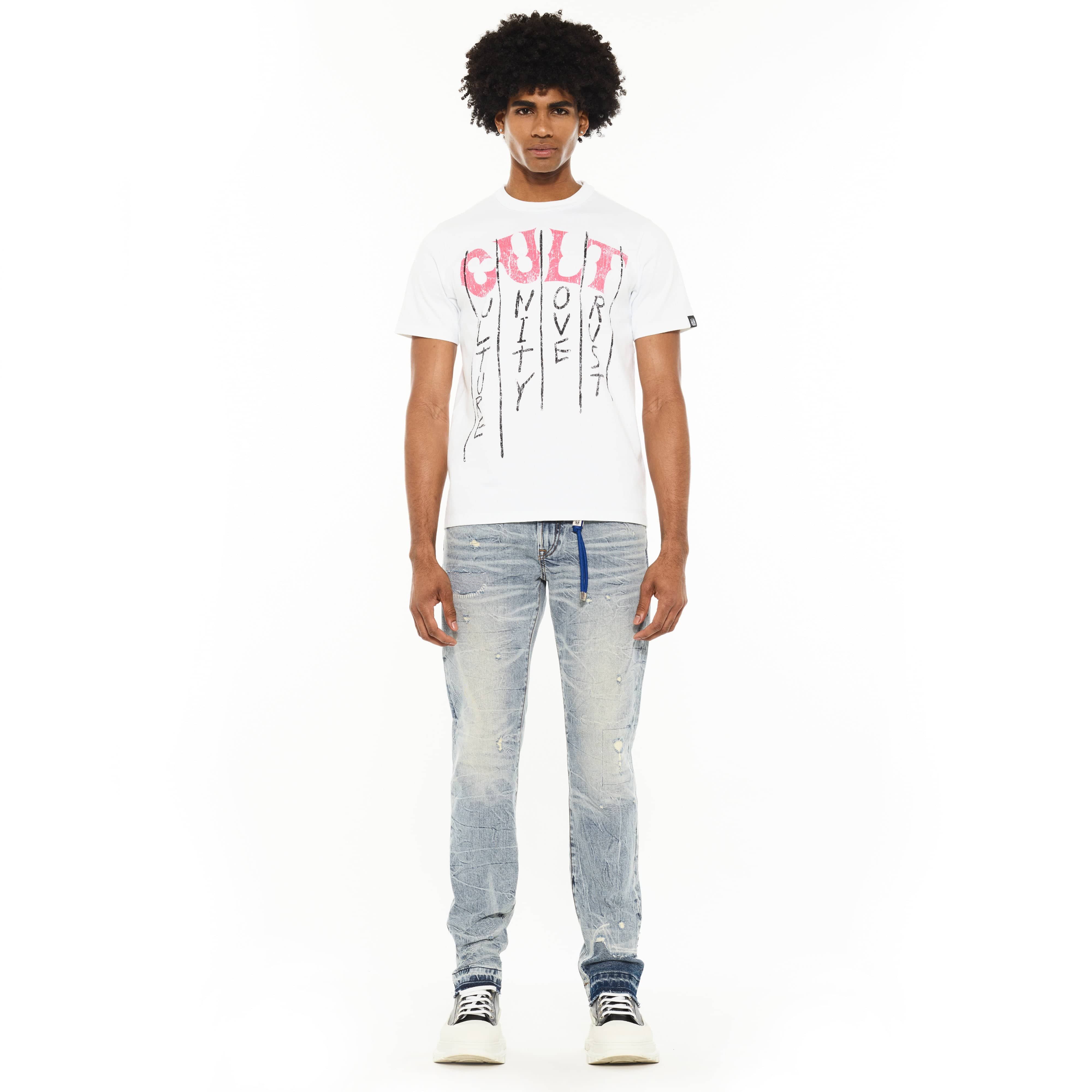 Cult's Rocker Slim 602 Jeans in Strobe - Image 5