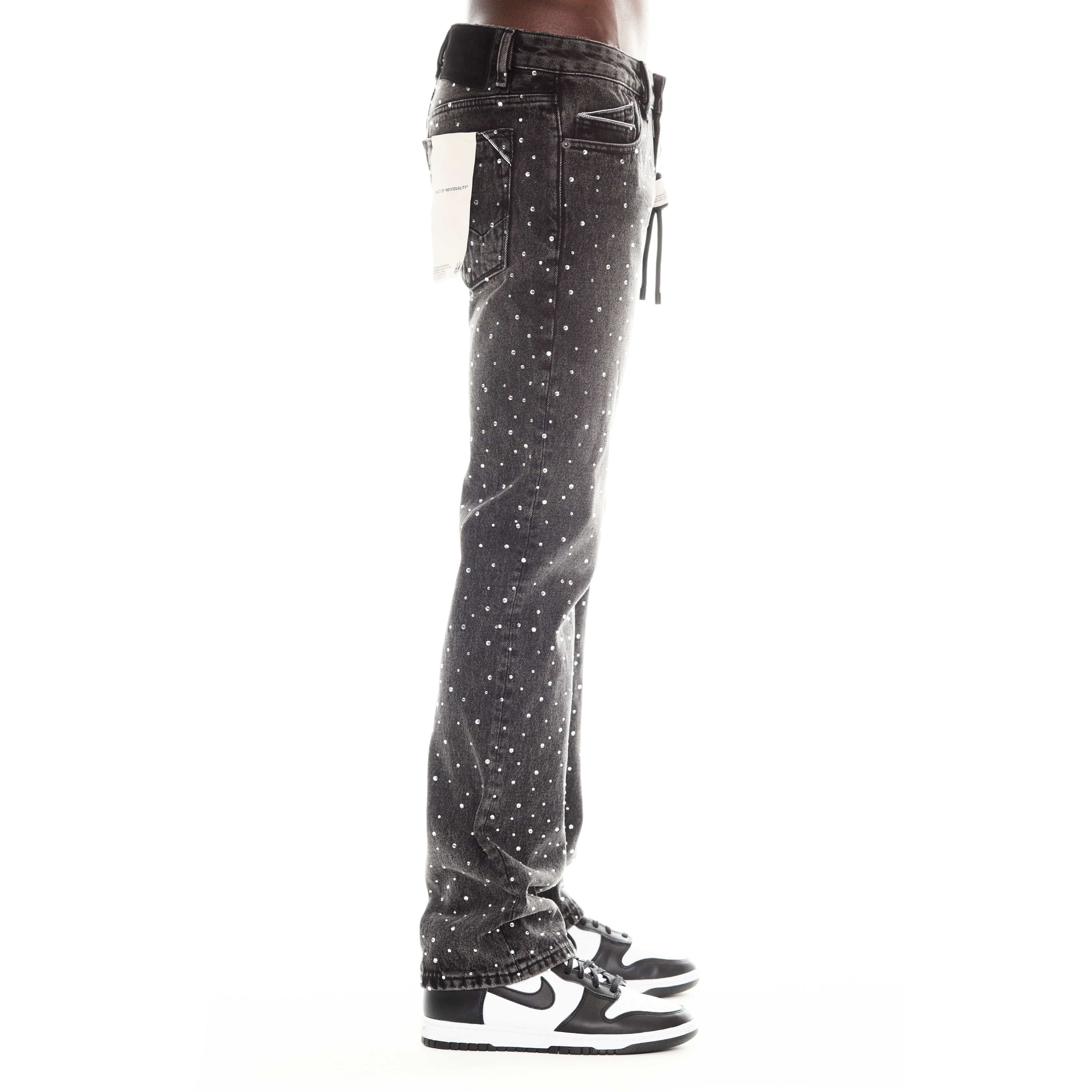 Cult's Signature Hagen Relaxed Jeans in Crystal - Image 4