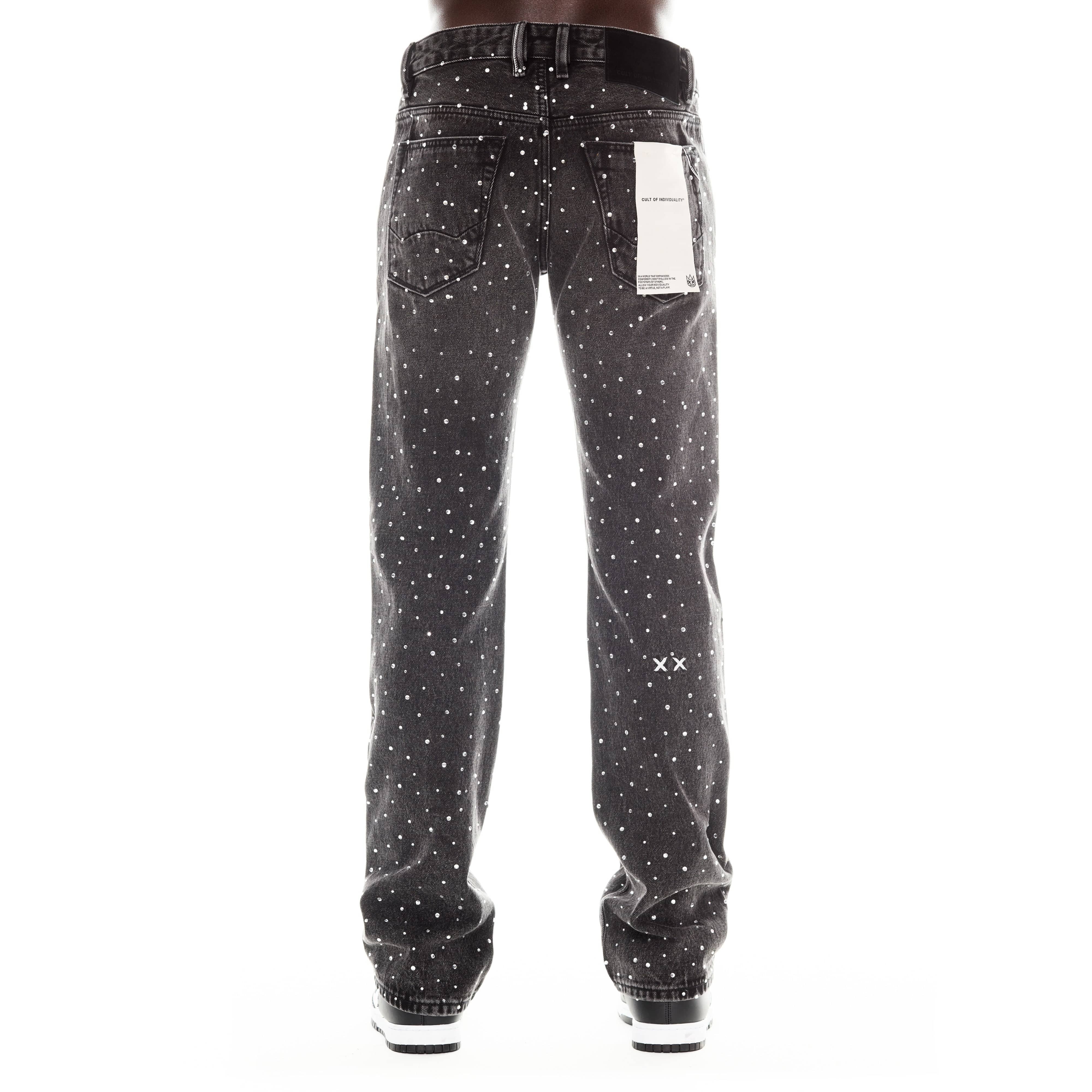 Cult's Signature Hagen Relaxed Jeans in Crystal - Image 5