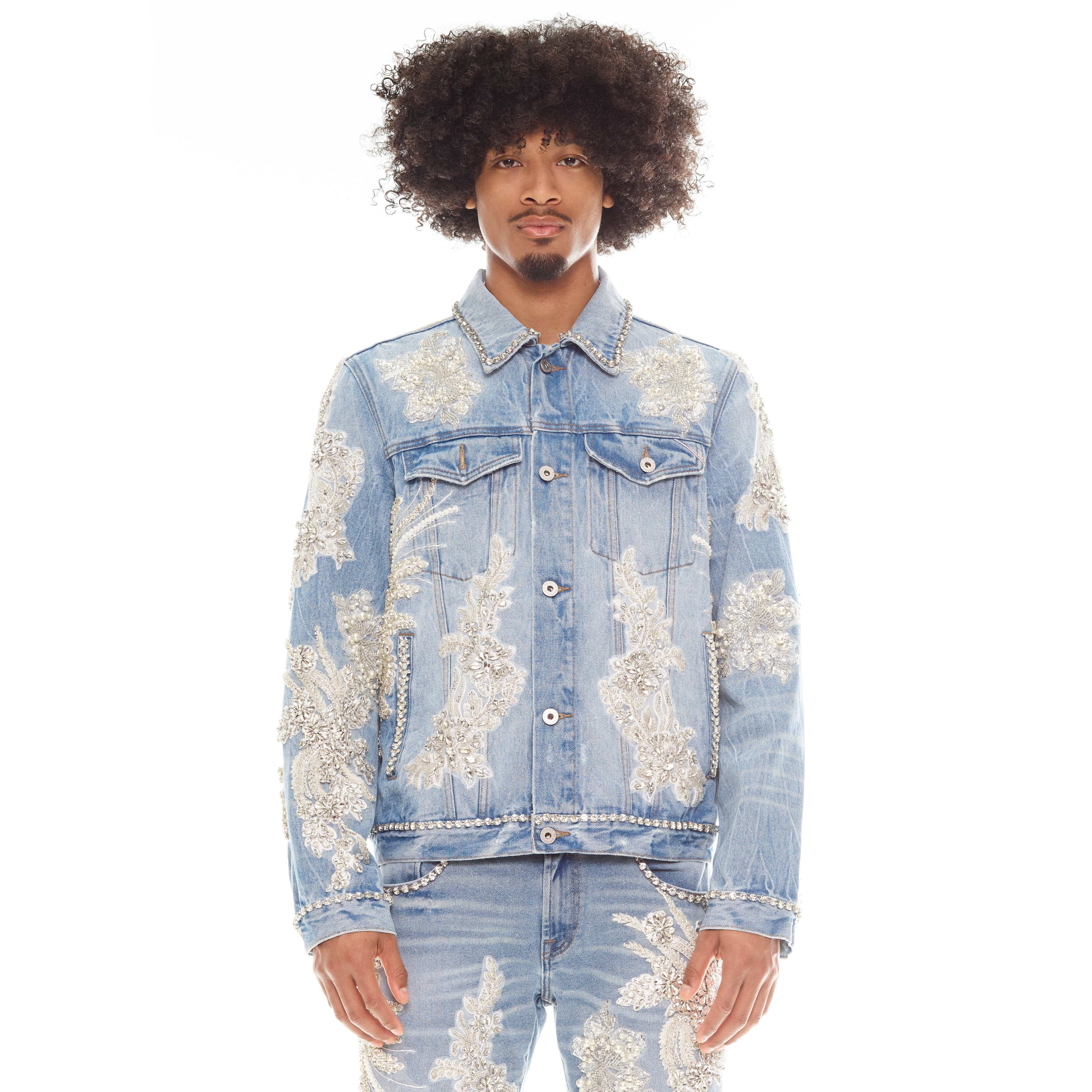 Cult's Signature Type II Denim Jacket in Acid - Image 2