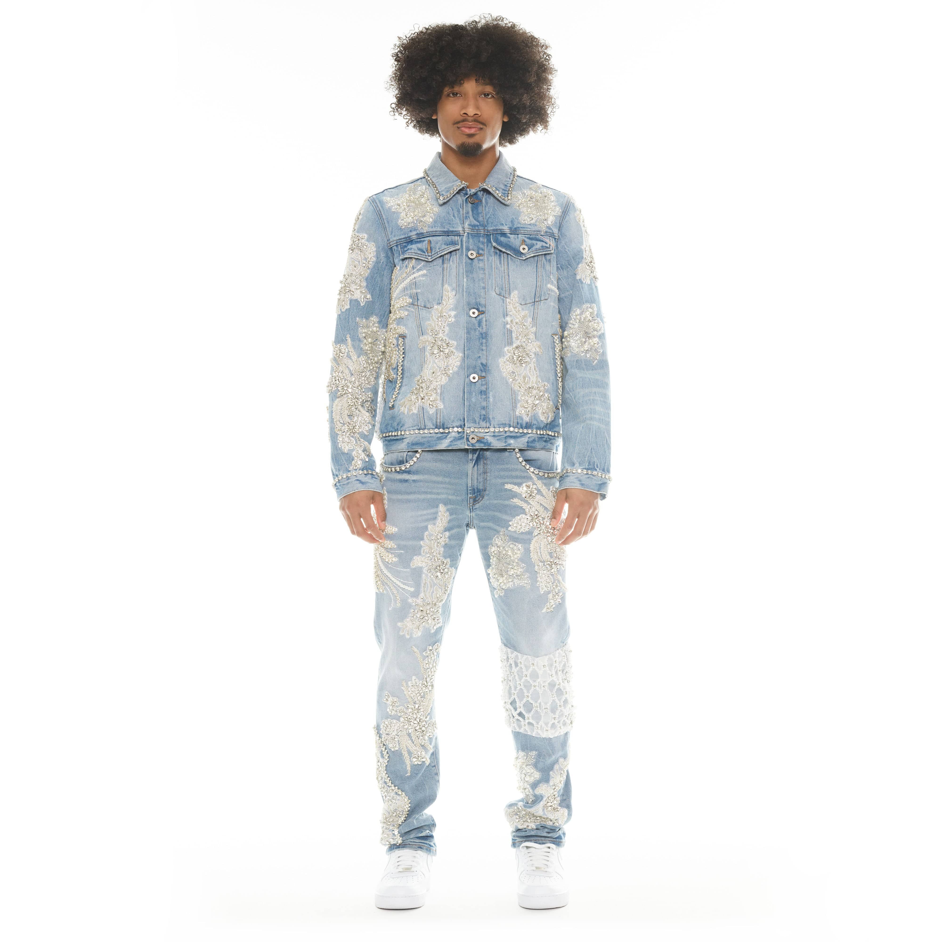 Cult's Signature Type II Denim Jacket in Acid - Image 3