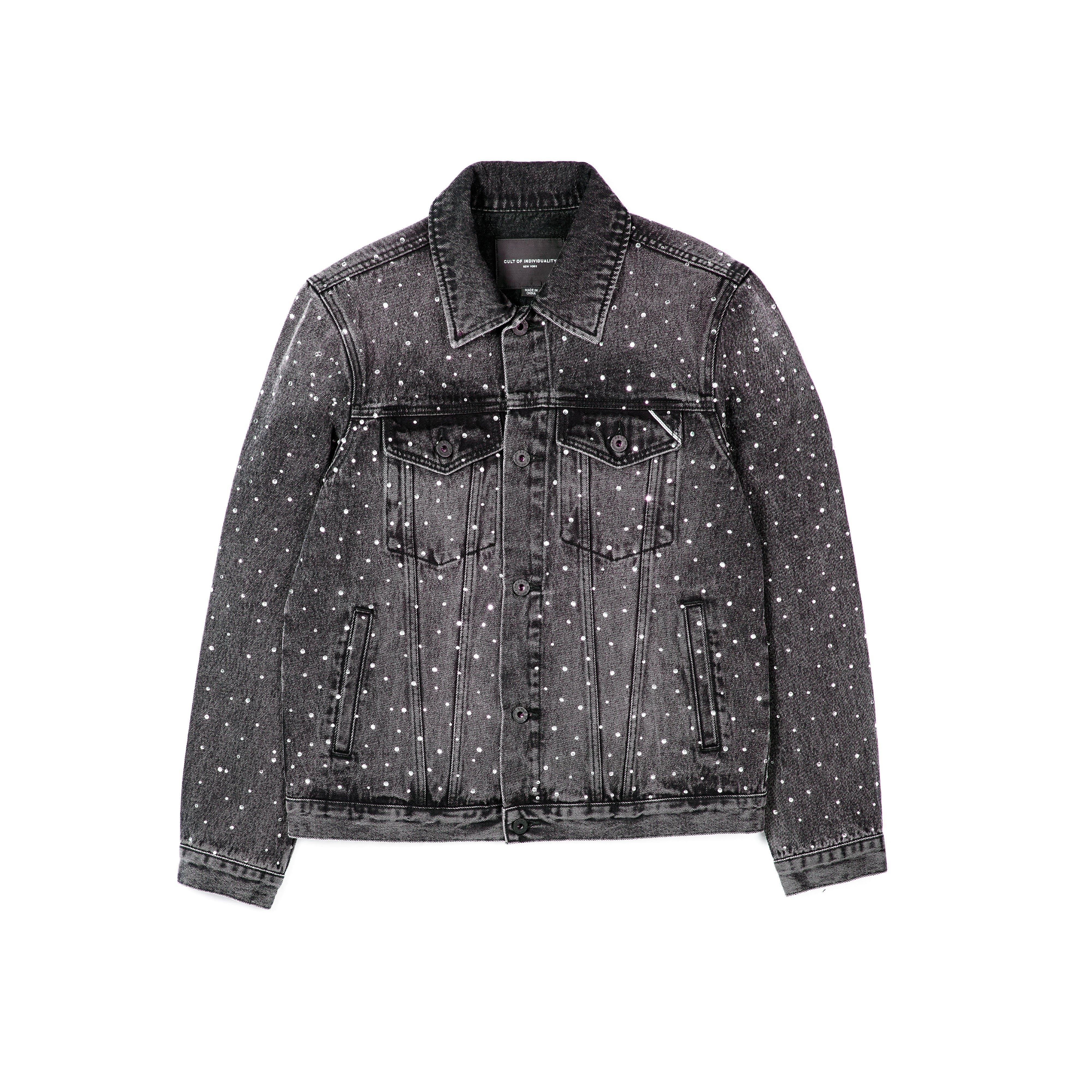 Cult's Signature Type II Denim Jacket In Crystal