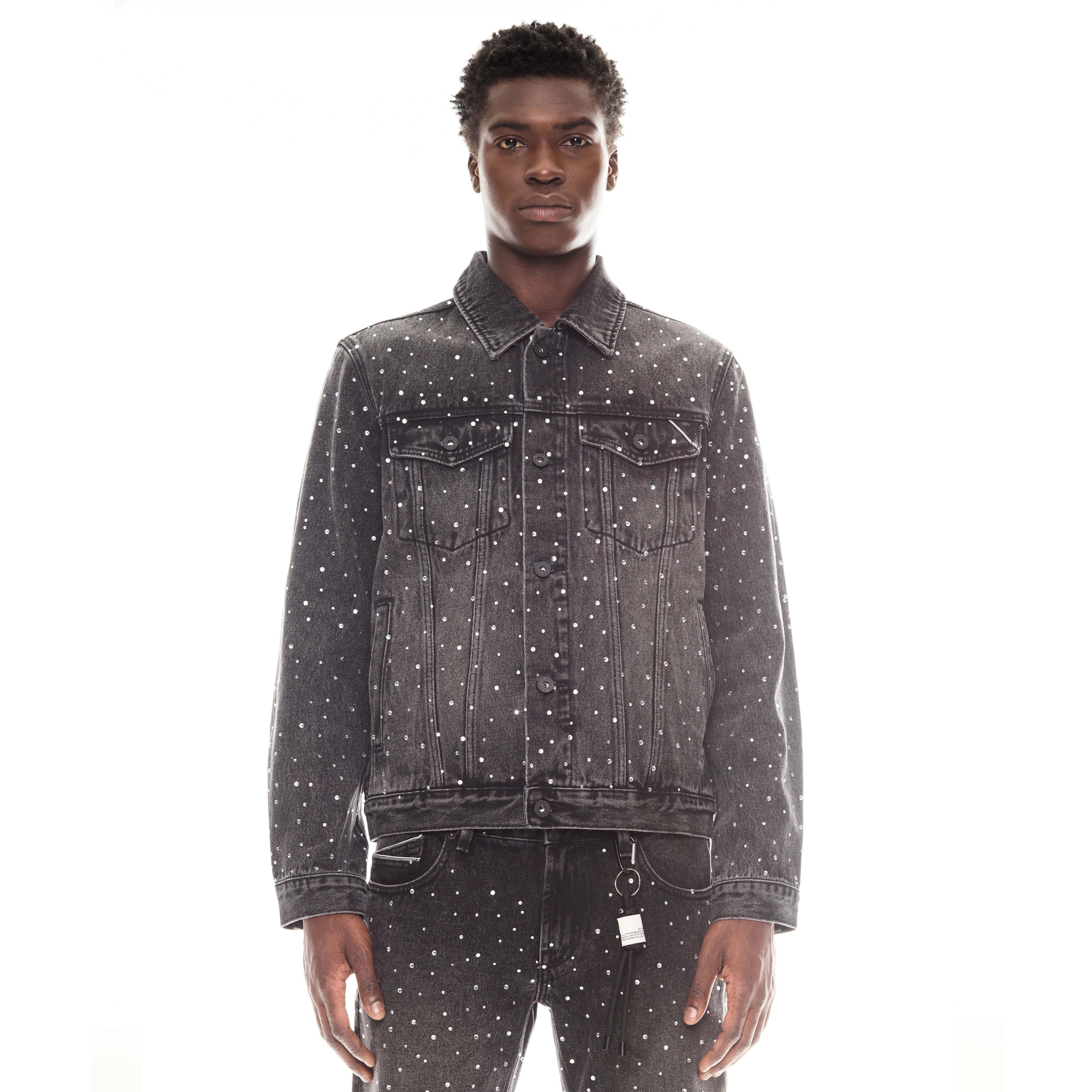 Cult's Signature Type II Denim Jacket In Crystal - Image 2