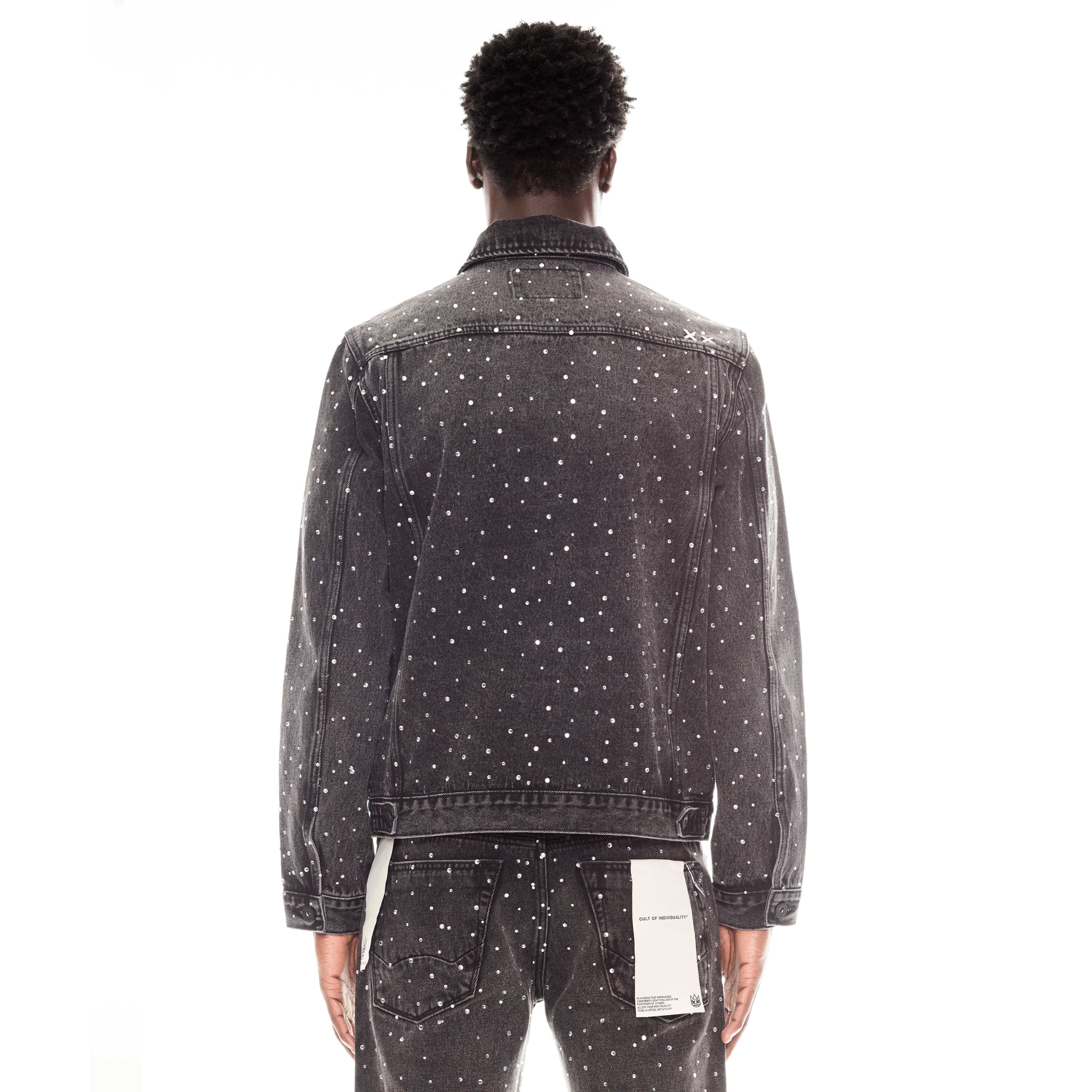 Cult's Signature Type II Denim Jacket In Crystal - Image 3