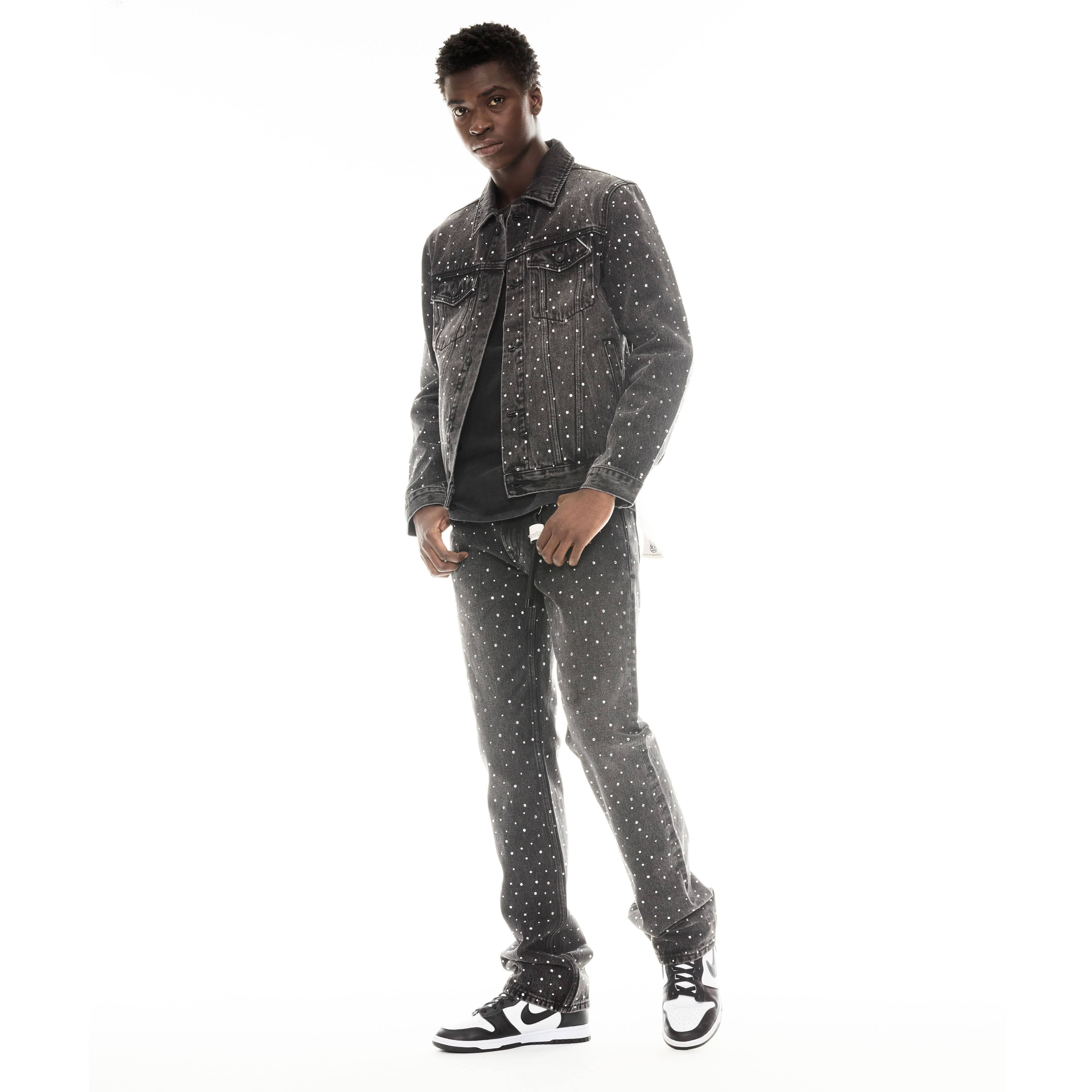 Cult's Signature Type II Denim Jacket In Crystal - Image 4