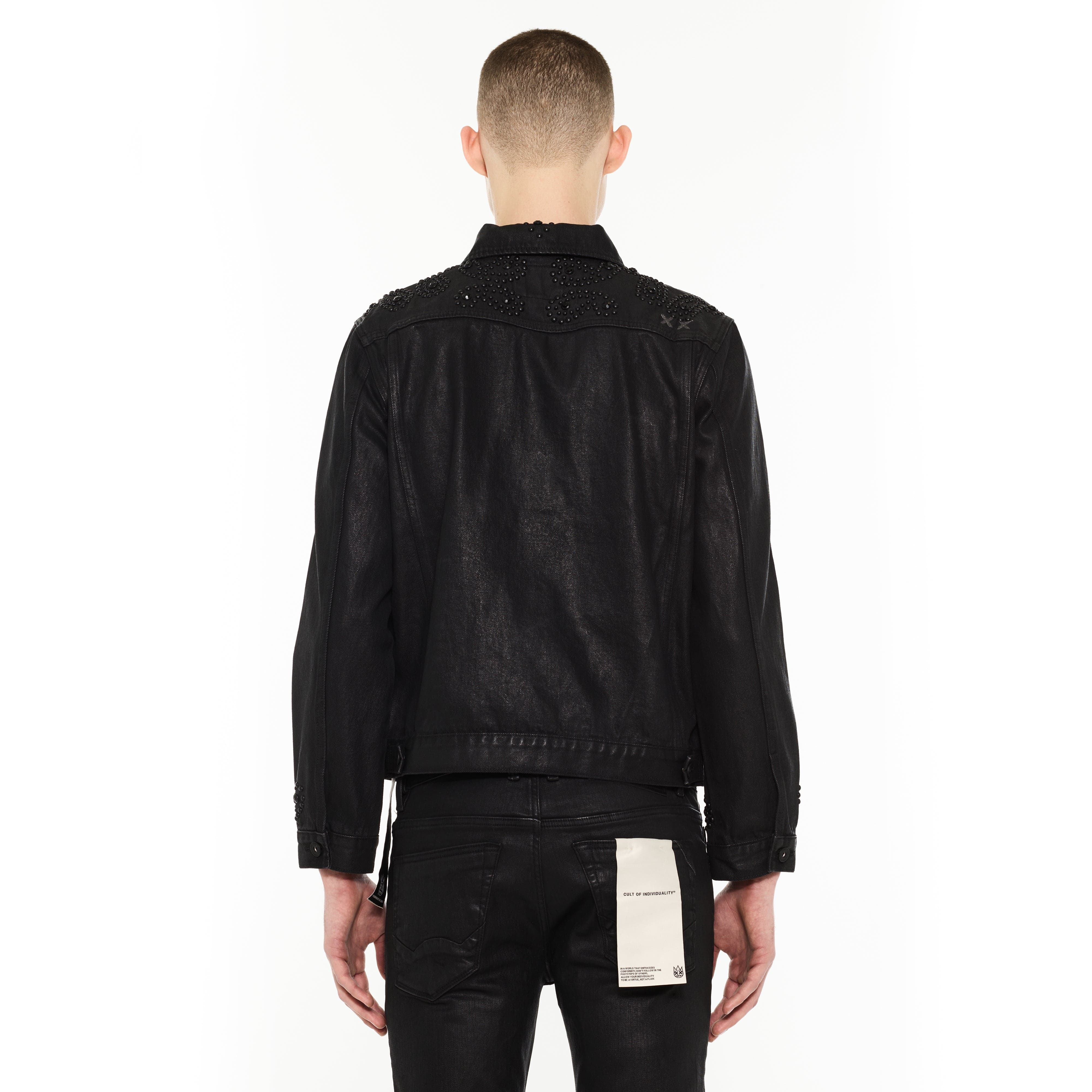 Cult's Type II Denim Jacket in Paisley - Image 3