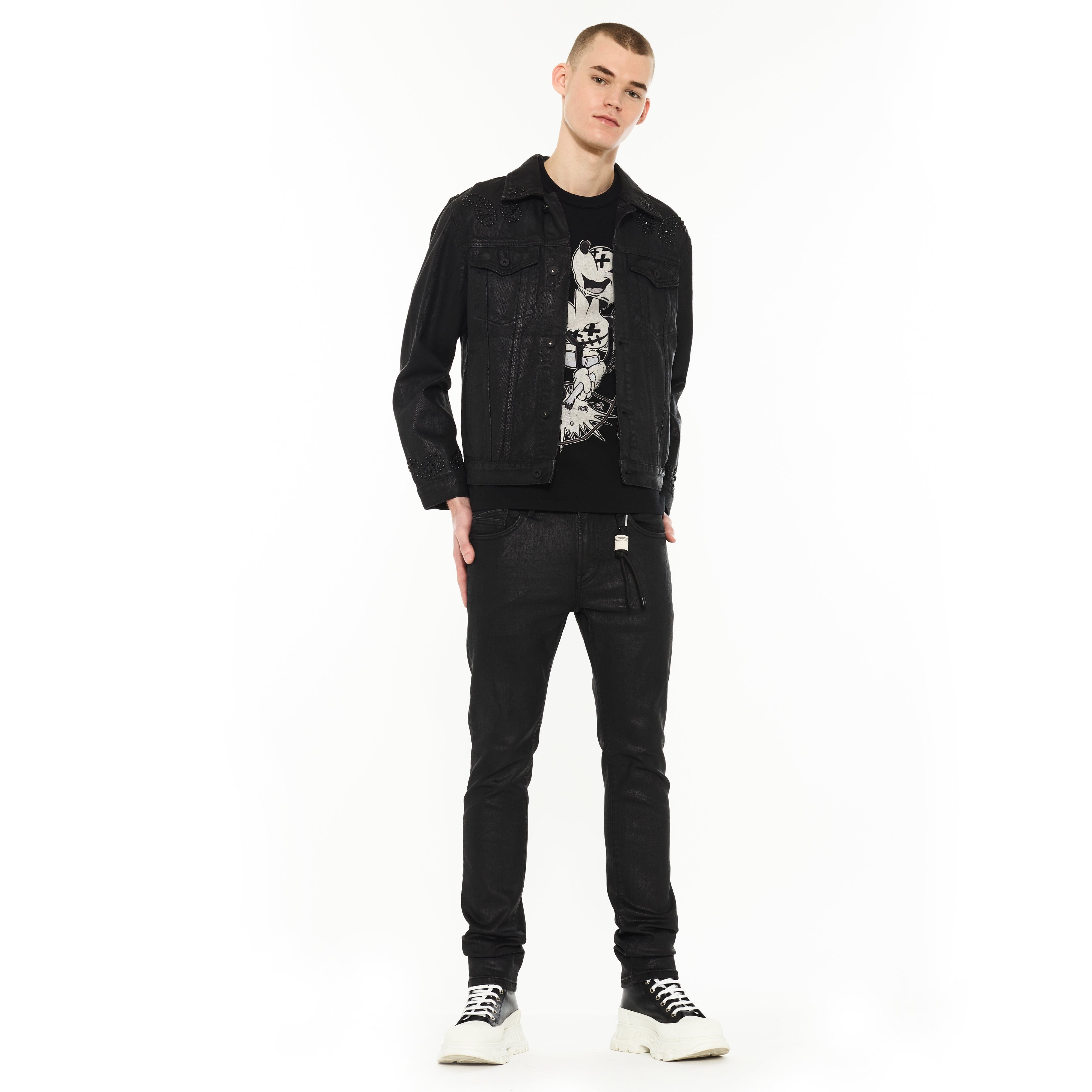 Cult's Type II Denim Jacket in Paisley - Image 4