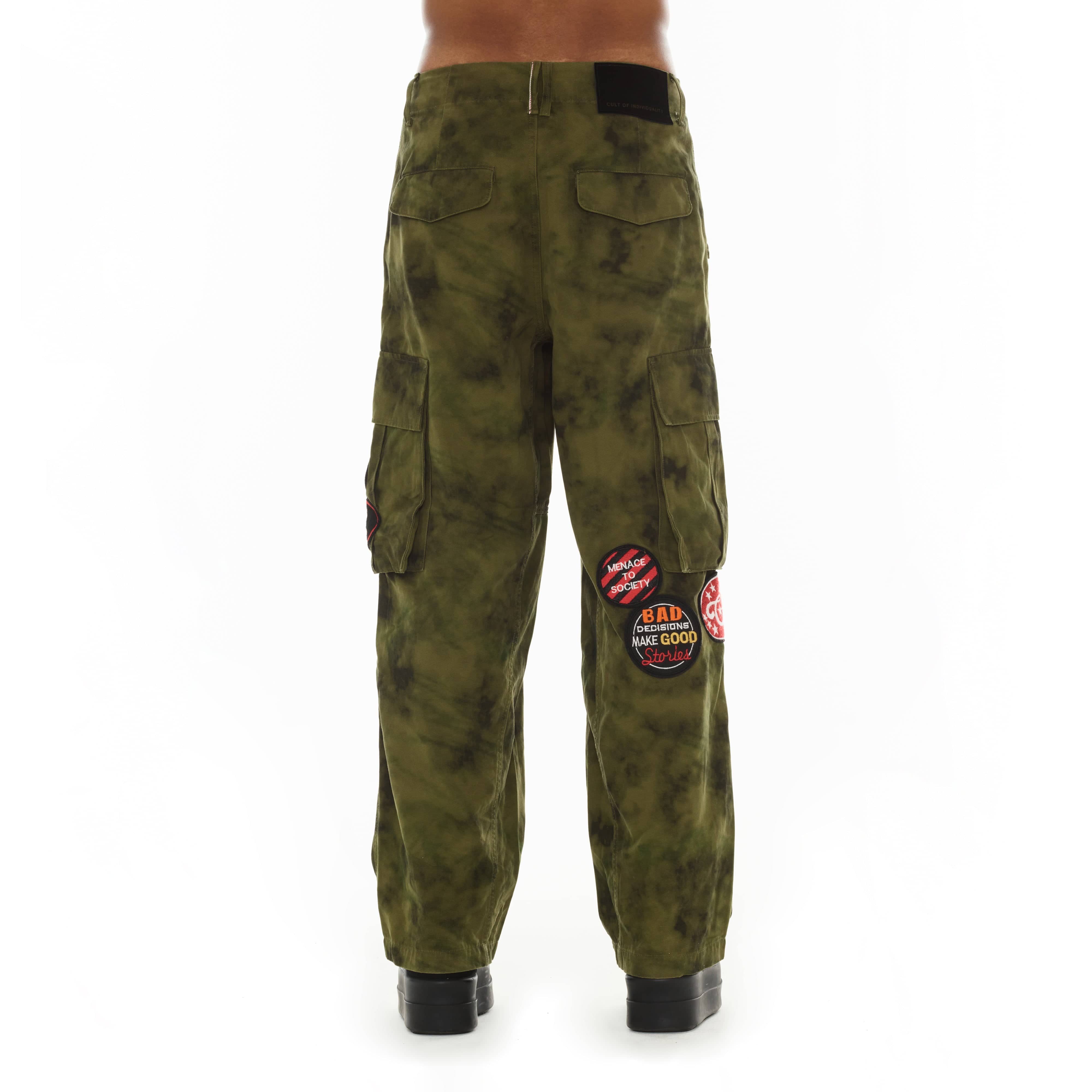 Cult's Utility Cargo Pants in Camo - Image 3