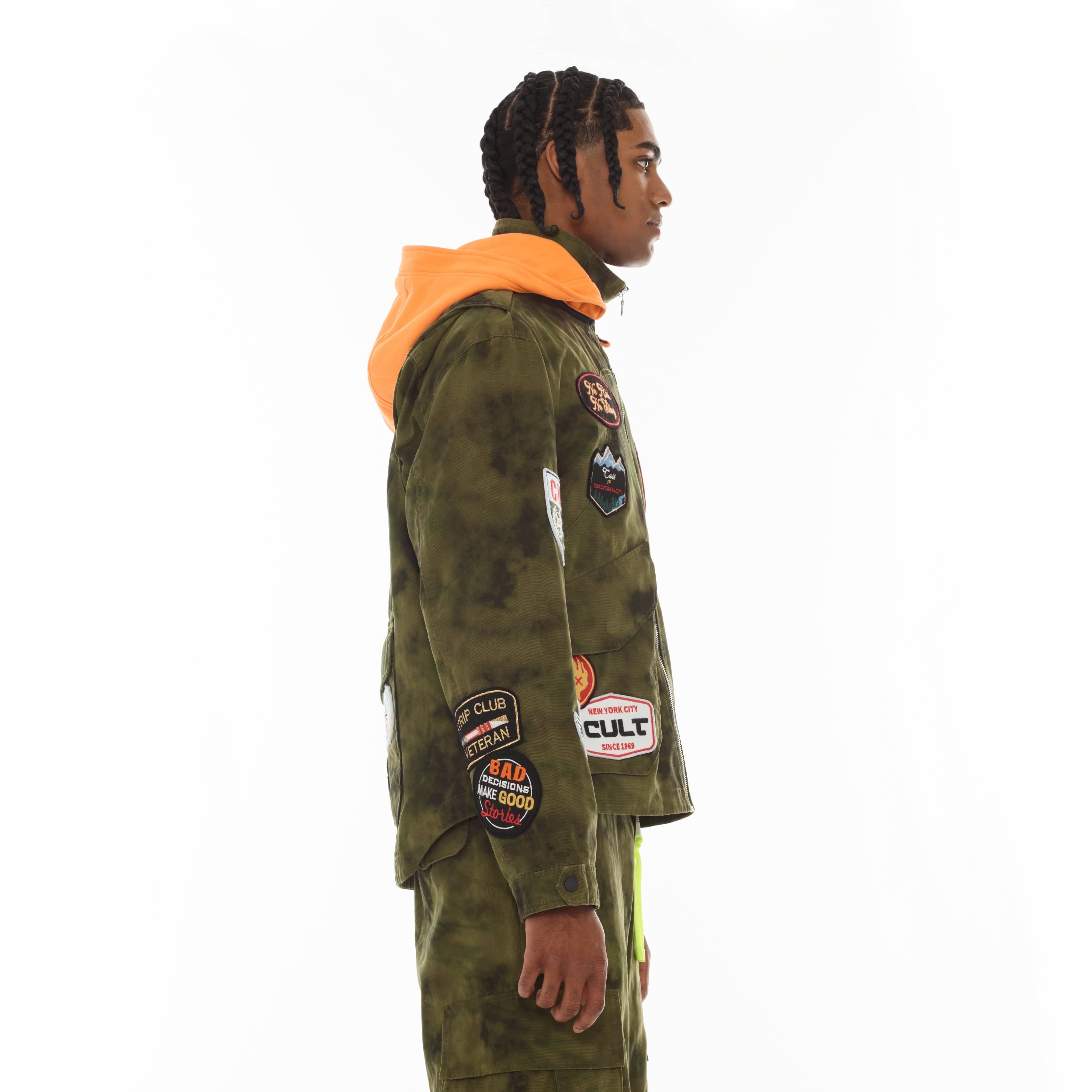 Cult's Y2K Jacket in Camo - Image 4