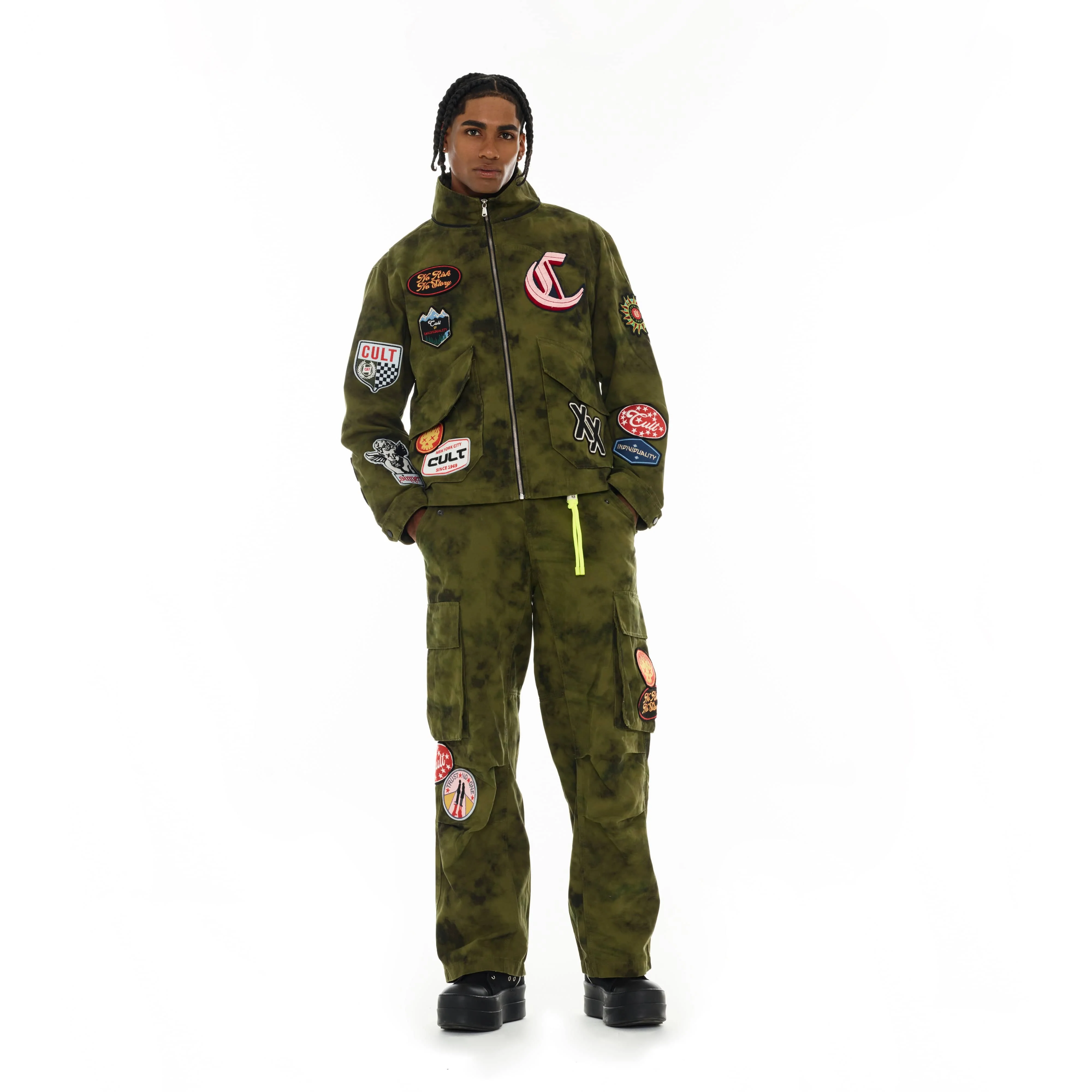 Cult's Y2K Jacket in Camo - Image 8
