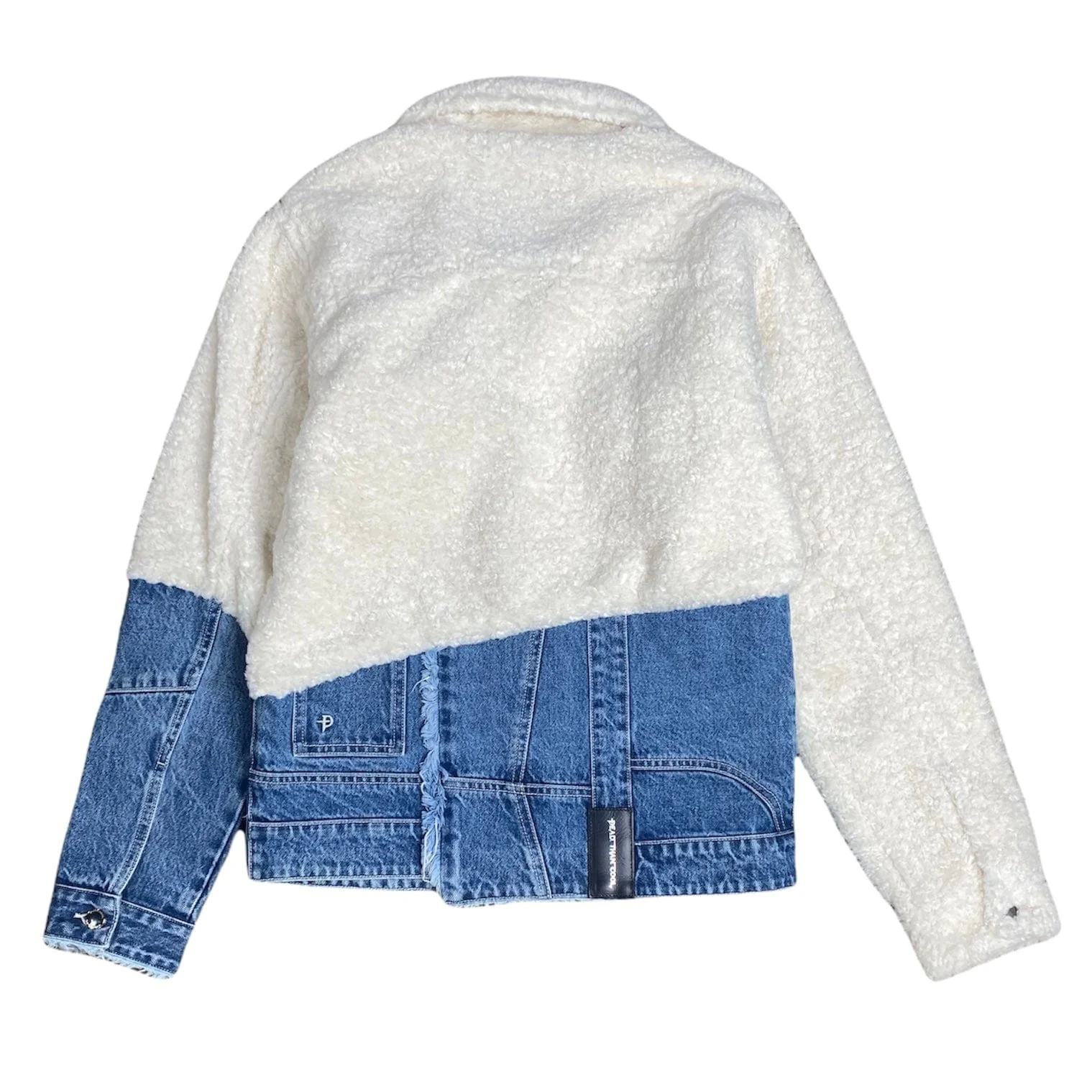Dead Than Cool Shepard Jacket (Cream/Blue) - Image 3