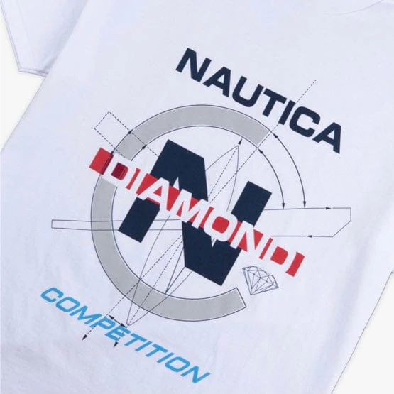 Diamond Supply Compass Tee (White) C20DMPA401S - Image 2