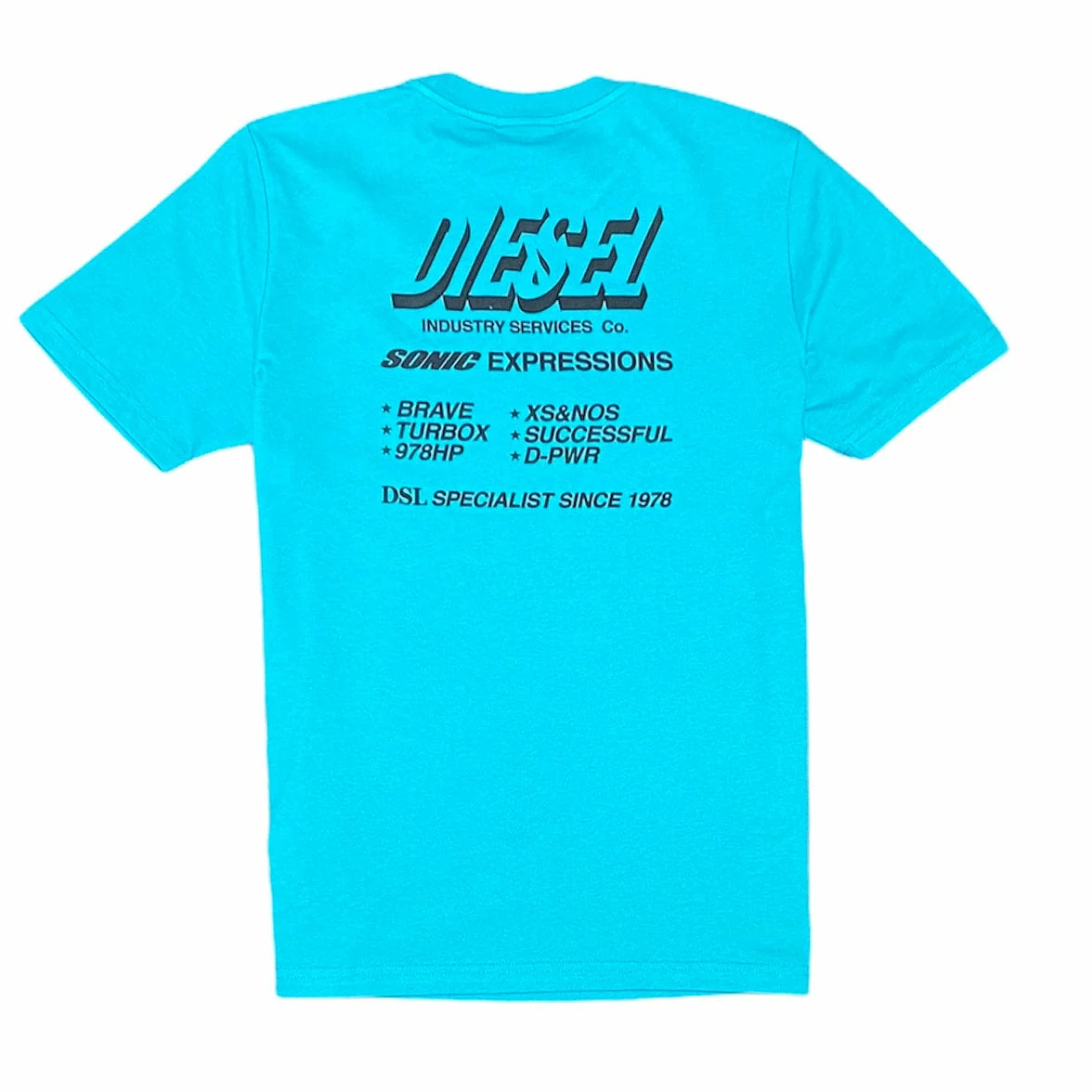 Diesel Green Label T Shirt (Ceramic) T-JUST-A33 - Image 2