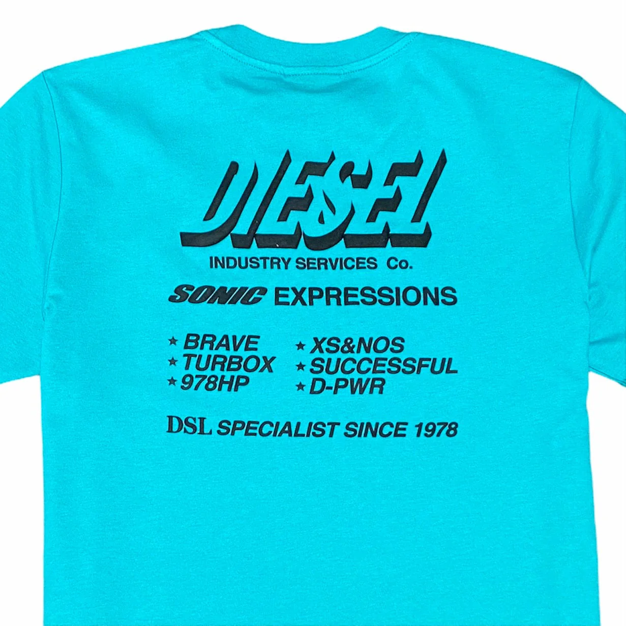 Diesel Green Label T Shirt (Ceramic) T-JUST-A33 - Image 3