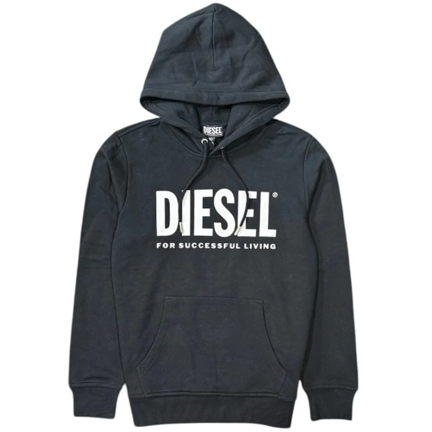 Diesel Successful Living Hoodie (Black) A028130BAWT