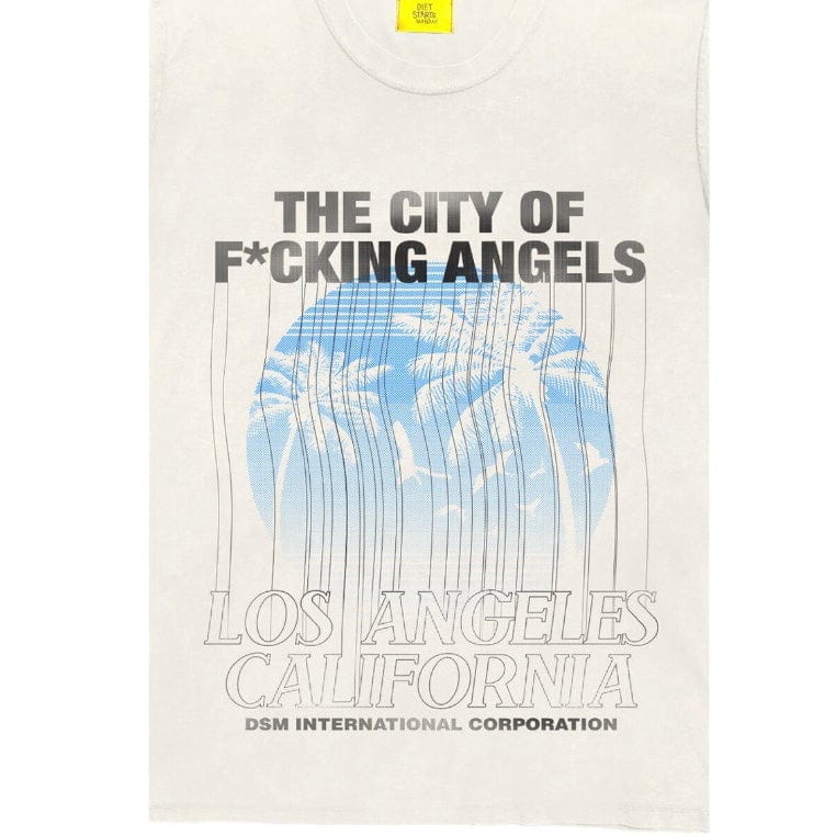 Diet Starts Monday City Of Angels (Antique White) DSM-SPR24-037 - Image 2