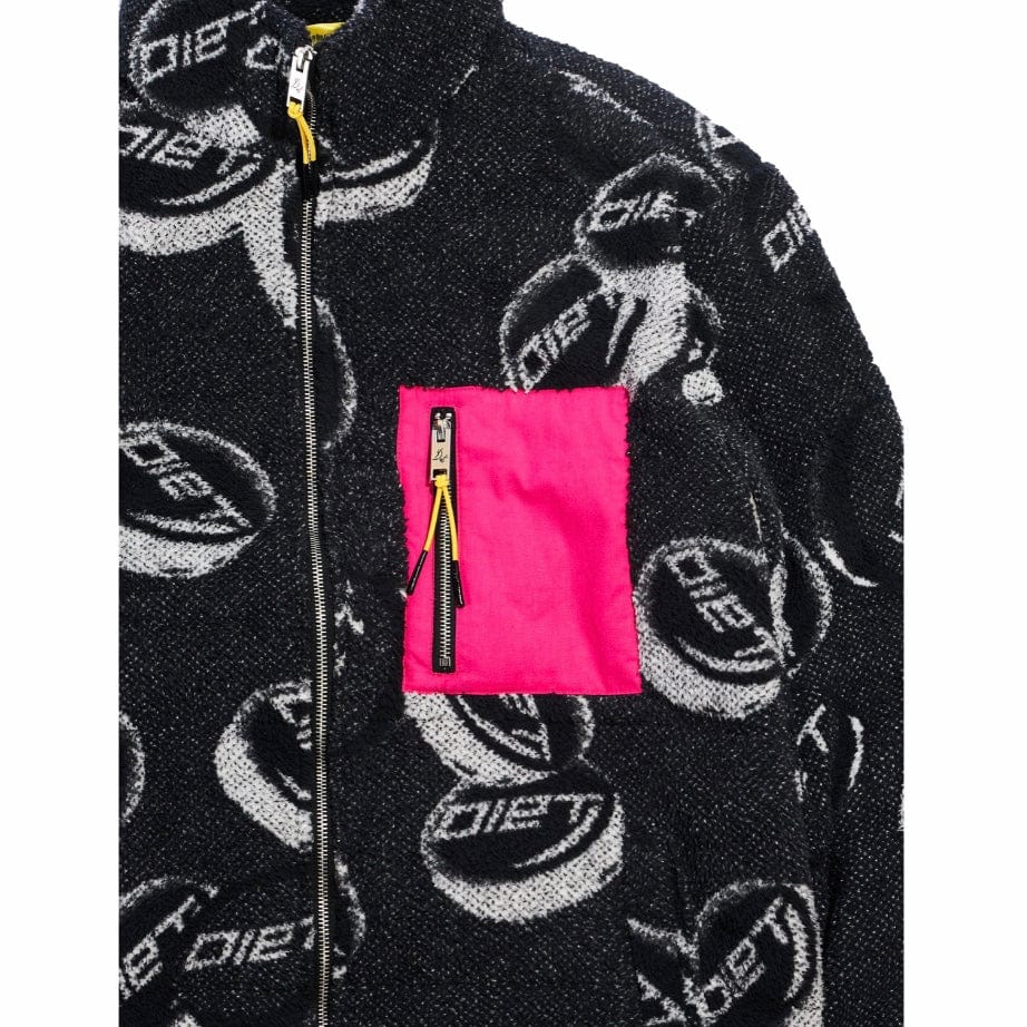 Diet Starts Monday Fleece Pill Puffer (Black) DSM-HOL22-004 - Image 8
