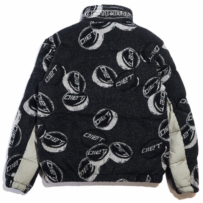 Diet Starts Monday Fleece Pill Puffer (Black) DSM-HOL22-004 - Image 9