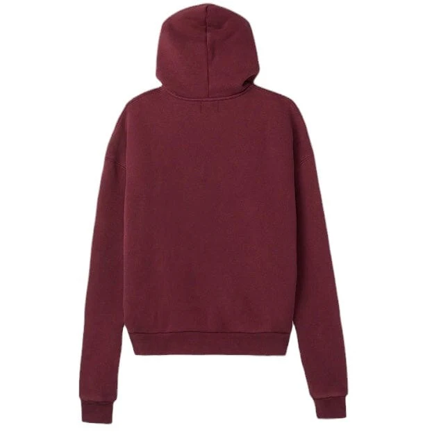 Diet Starts Monday French Terry Bolt Full Zip Hoodie (Maroon) - Image 2