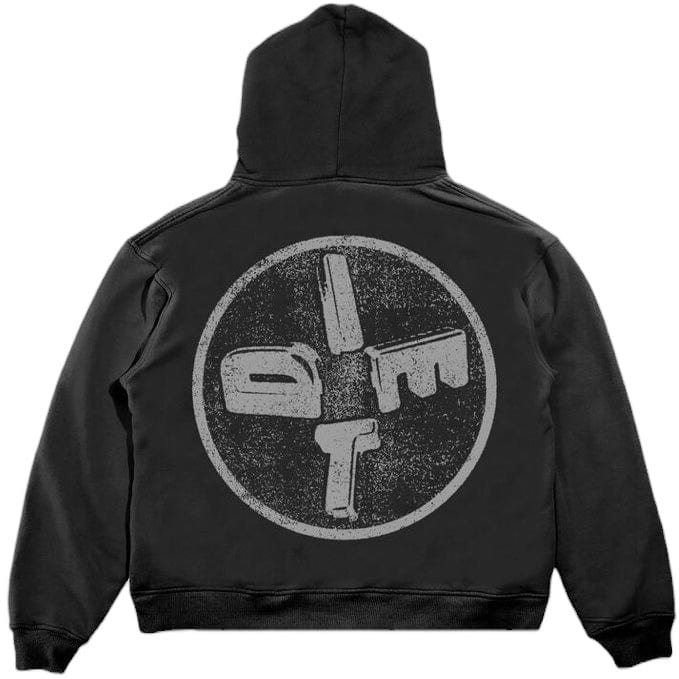 Diet Starts Monday LA Hoodie (Vintage Black/Grey) DSM-SPR24-024 - Image 2