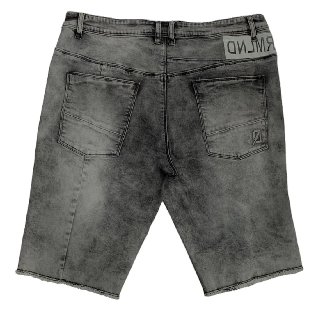 Dreamland Denim Jean Short (Black Wash) - D1905D0128 - Image 2