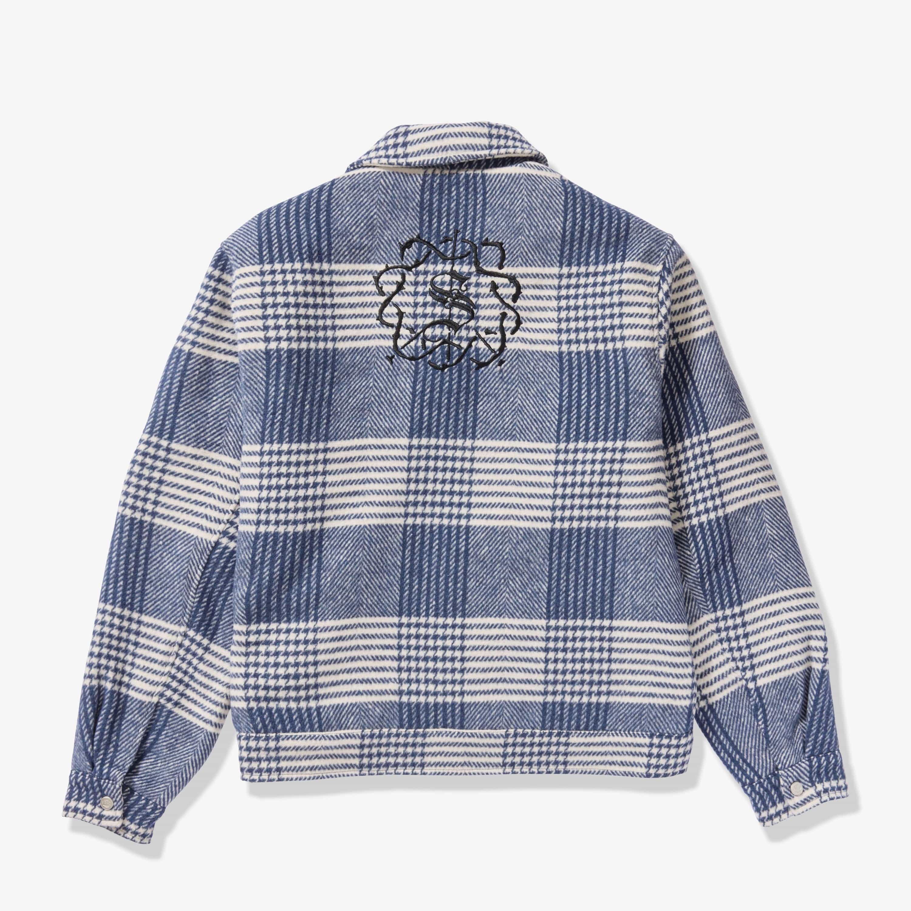 "Eastwood" Jacket (blue plaid) - Image 10
