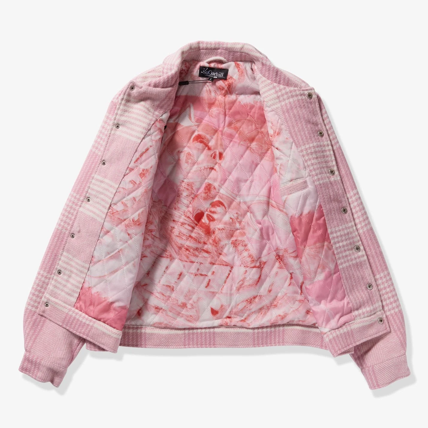 "Eastwood" Jacket (pink plaid) - Image 4