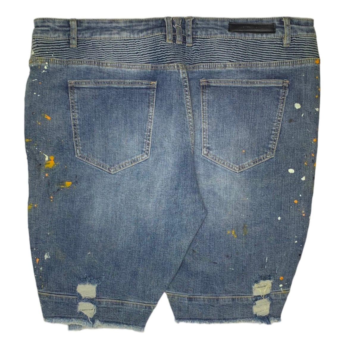 Embellish Acrylic Denim Short - EMBSU119-108 - Image 2