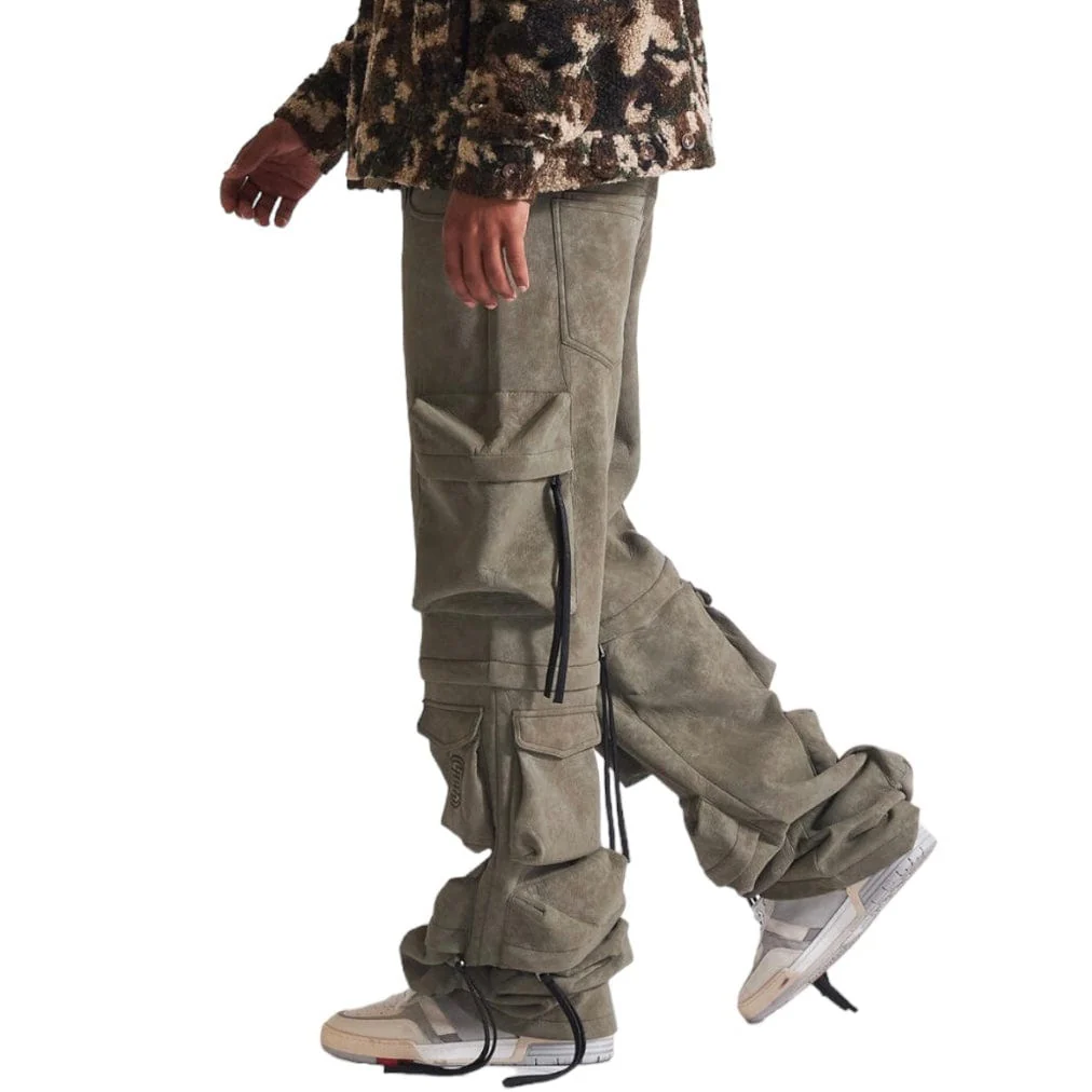 Embellish Bari Cargo Pants (Olive) EMBHOL23-024 - Image 3